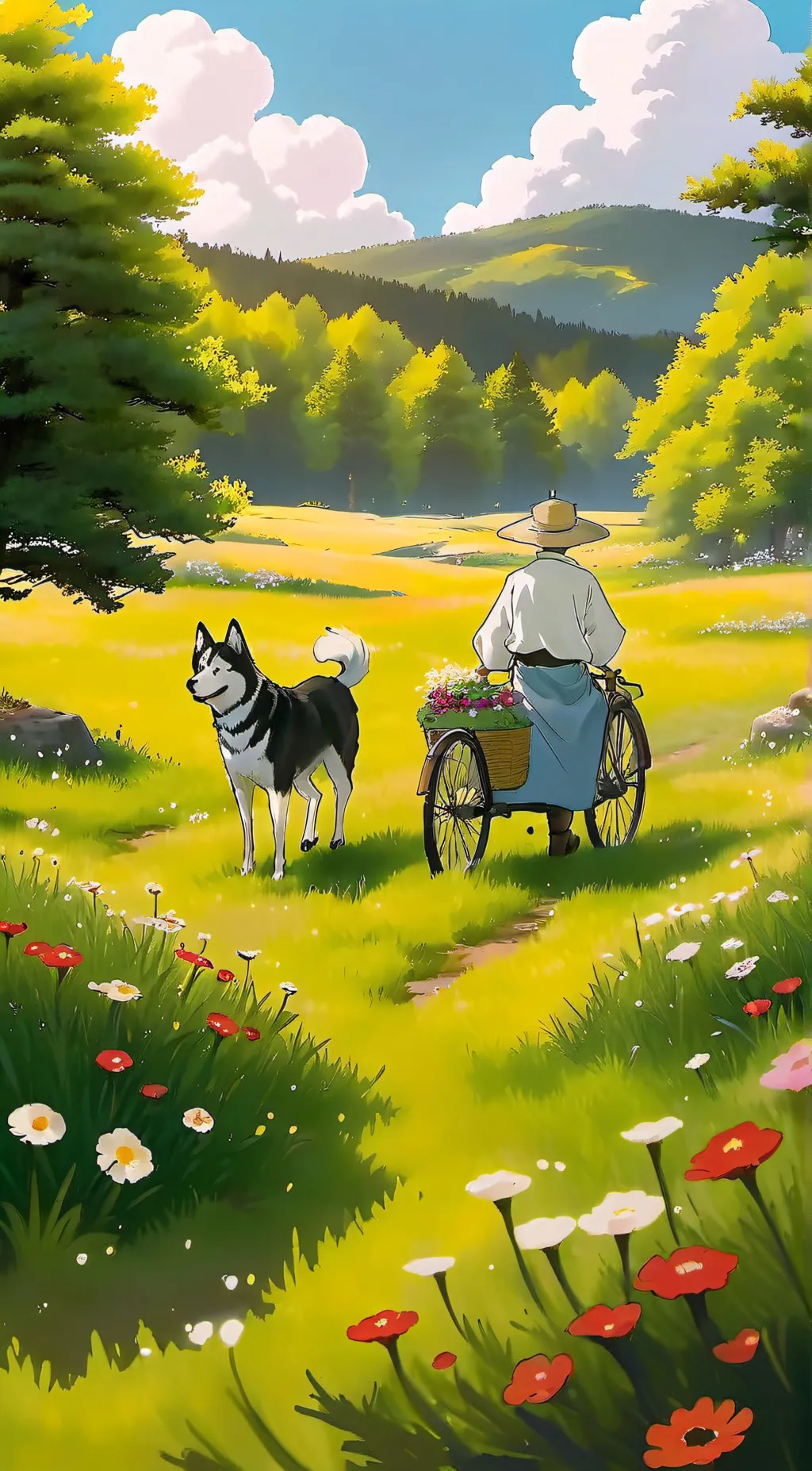 ai character: bakugou background