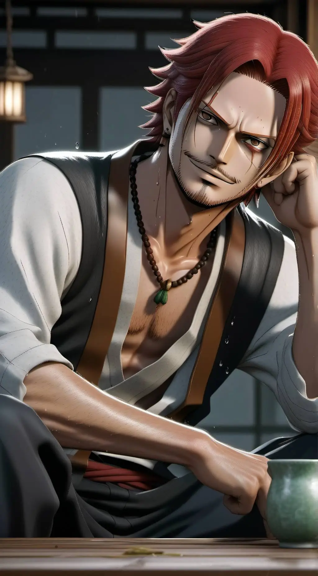 ai character: Shanks background