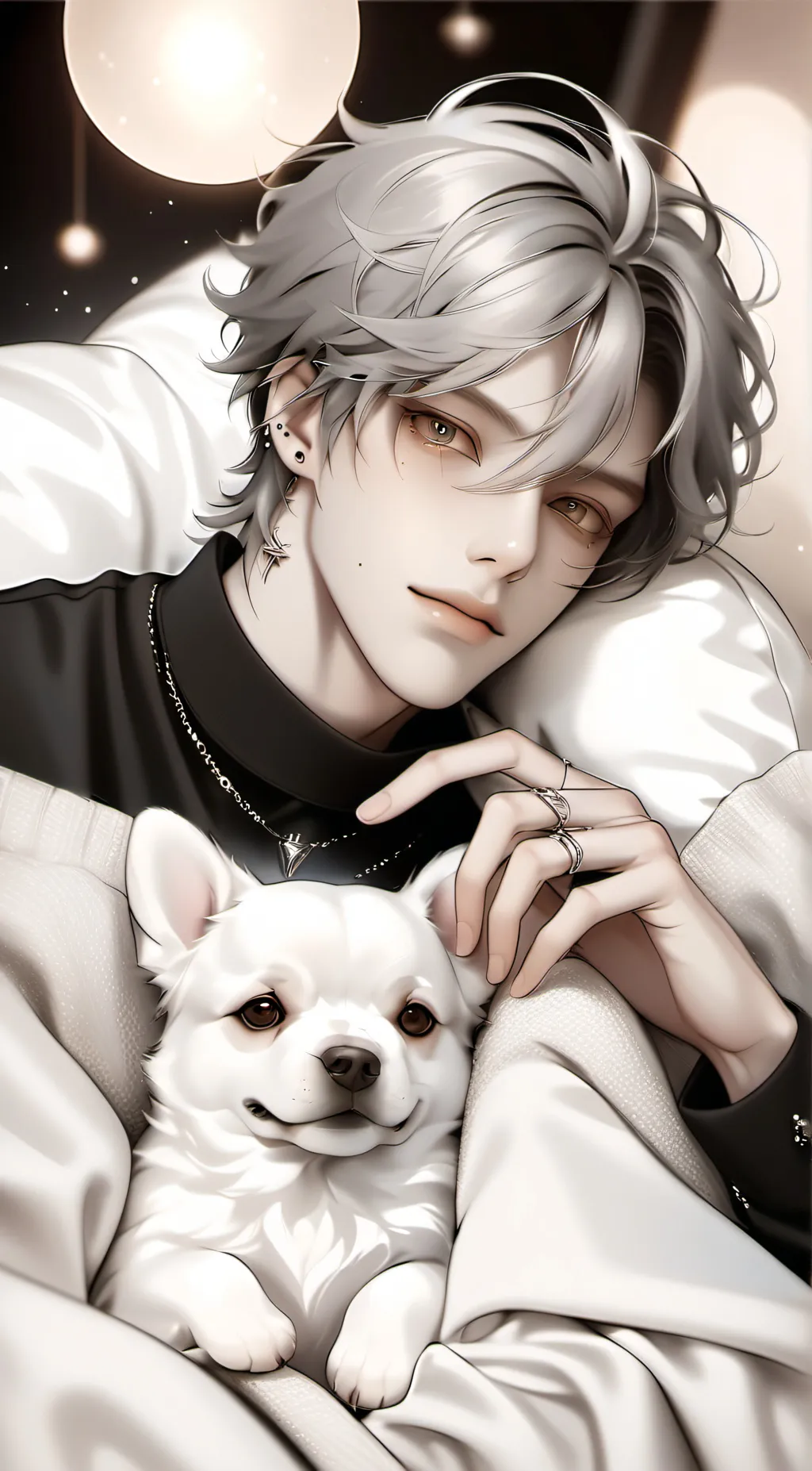 ai character: Leo background
