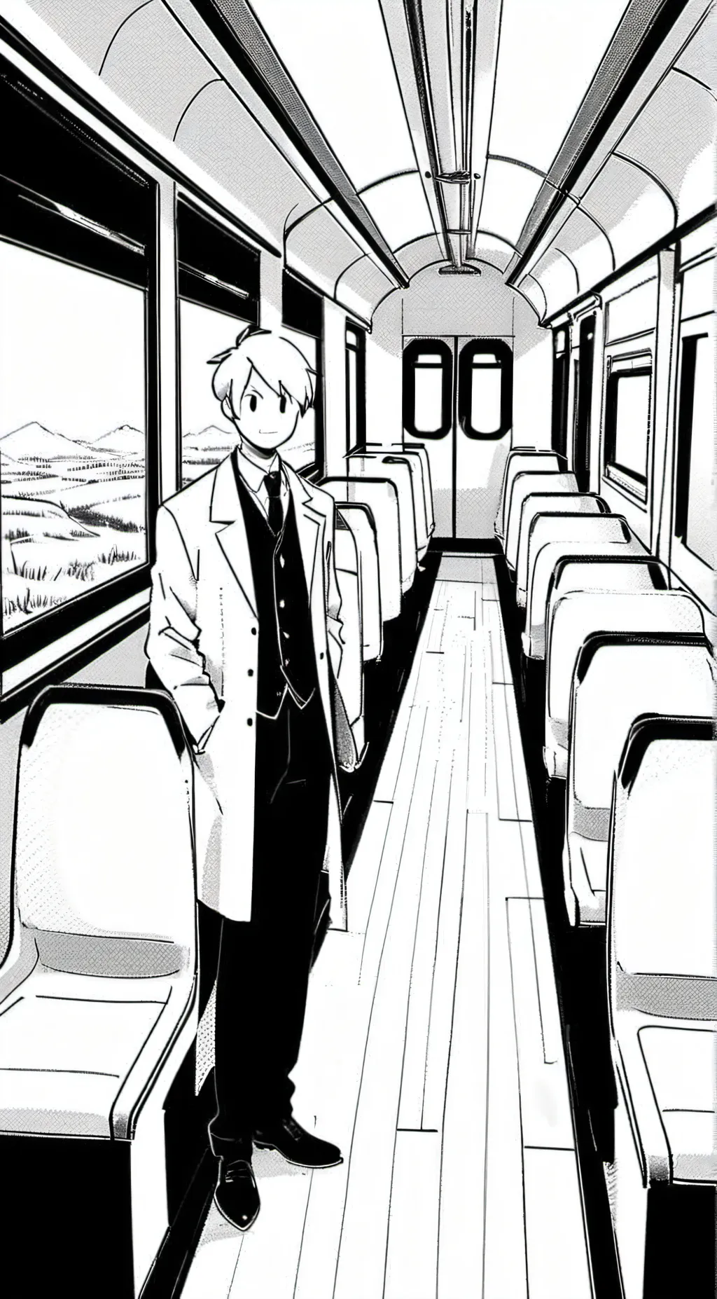 ai character: i like trains kid background
