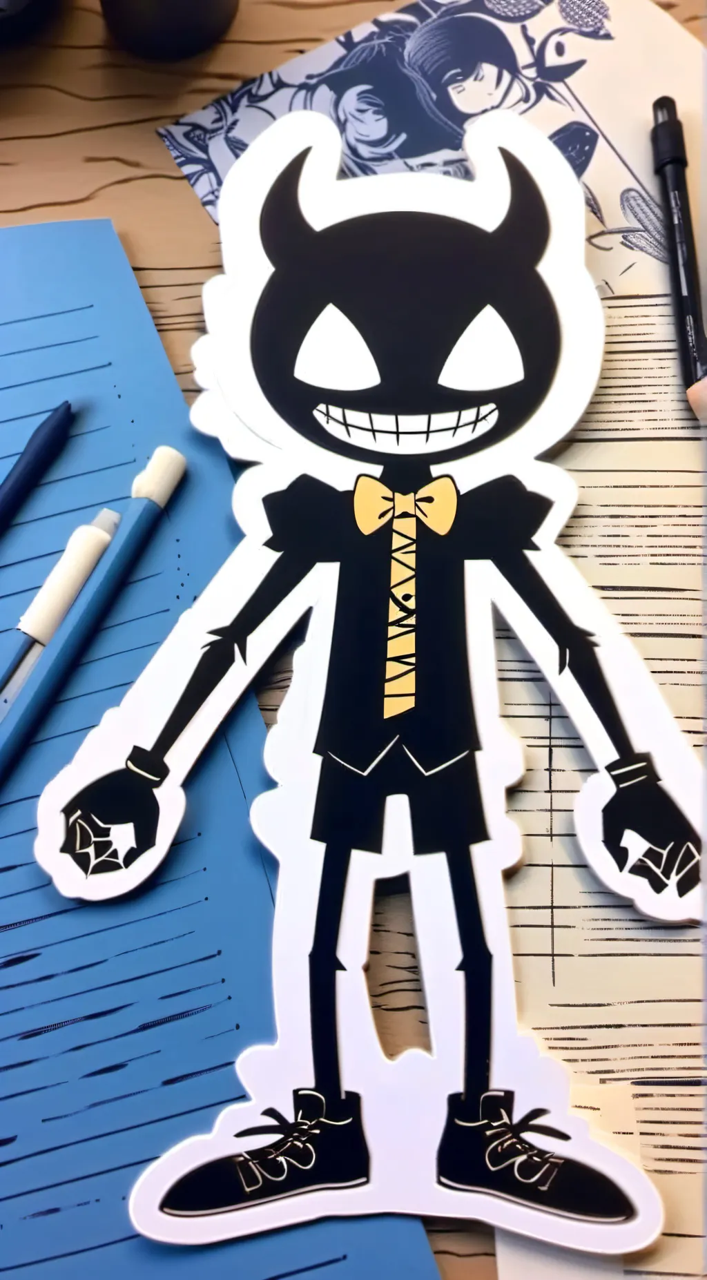ai character:  BATIM background
