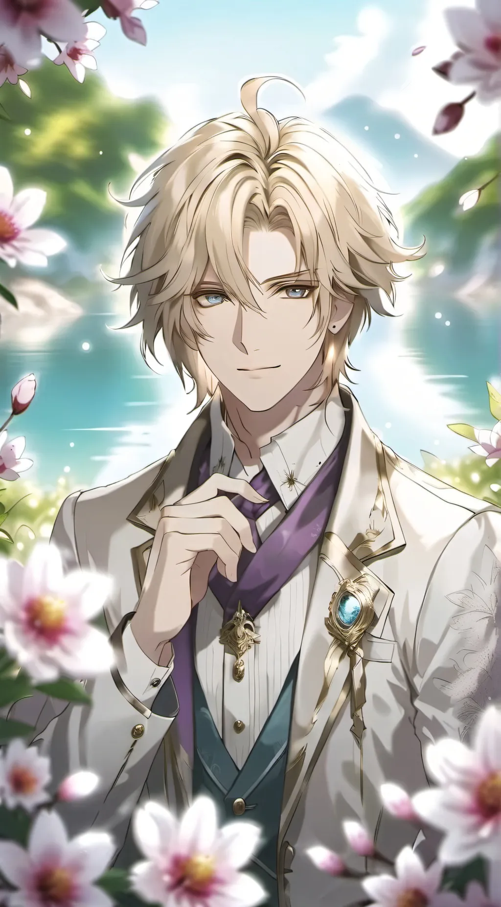 ai character: Adam background