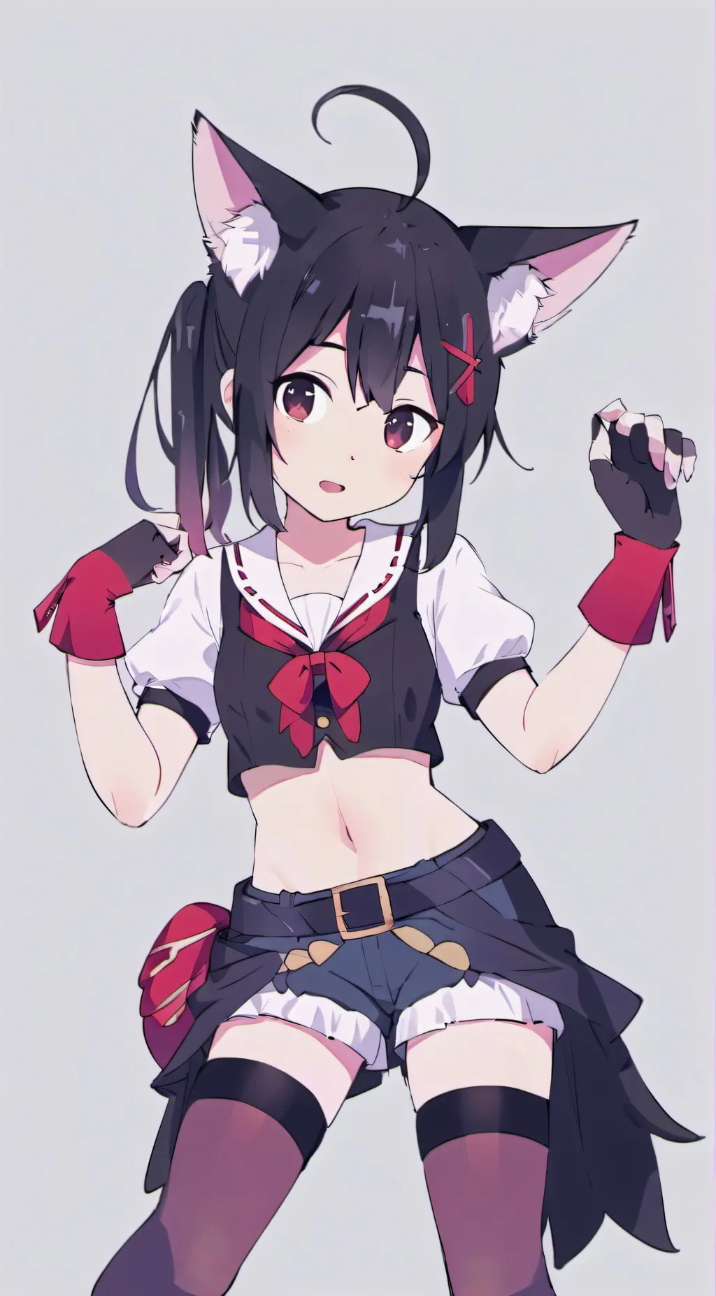 ai character: Azusa background