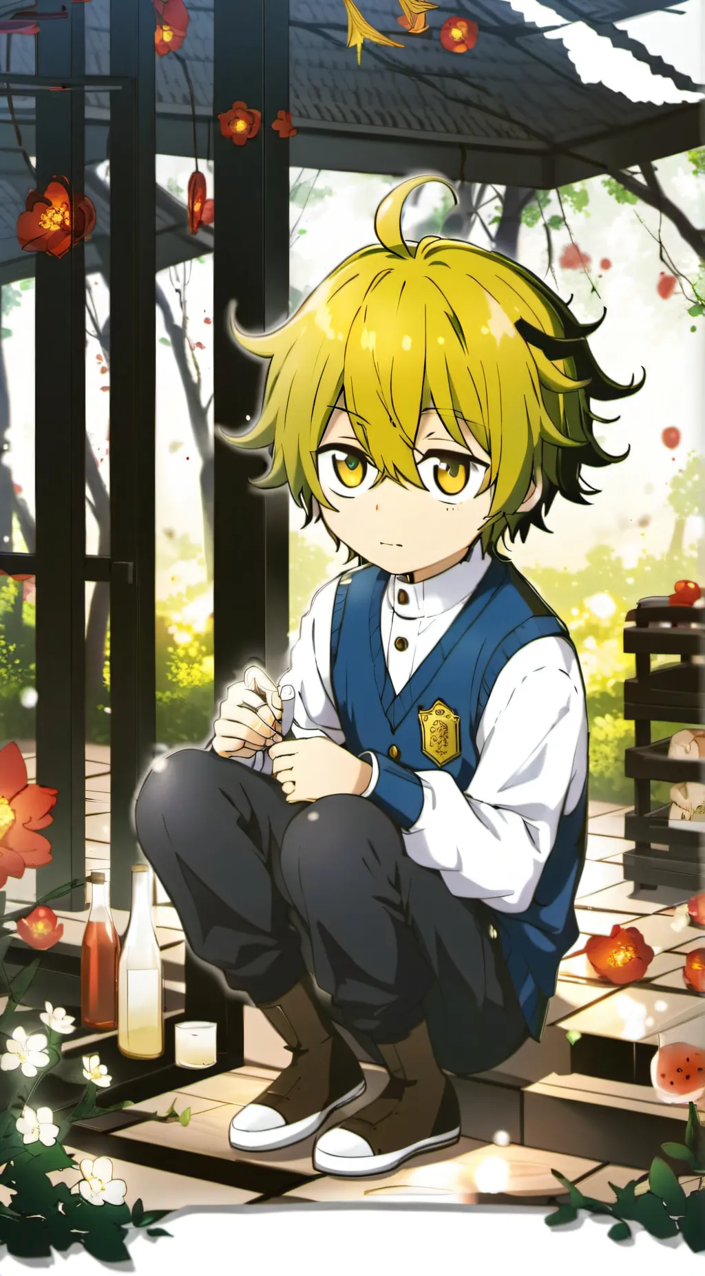 ai character: Mateo  background