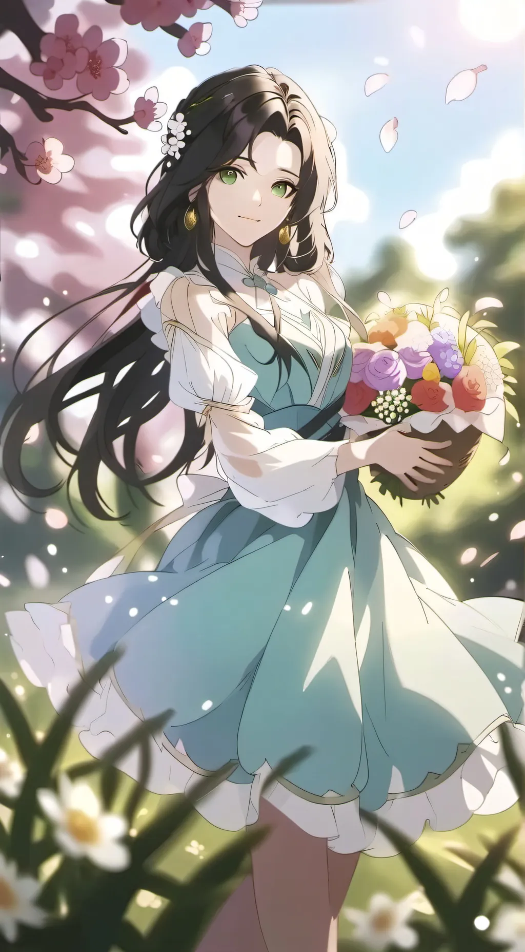 ai character: Eva background