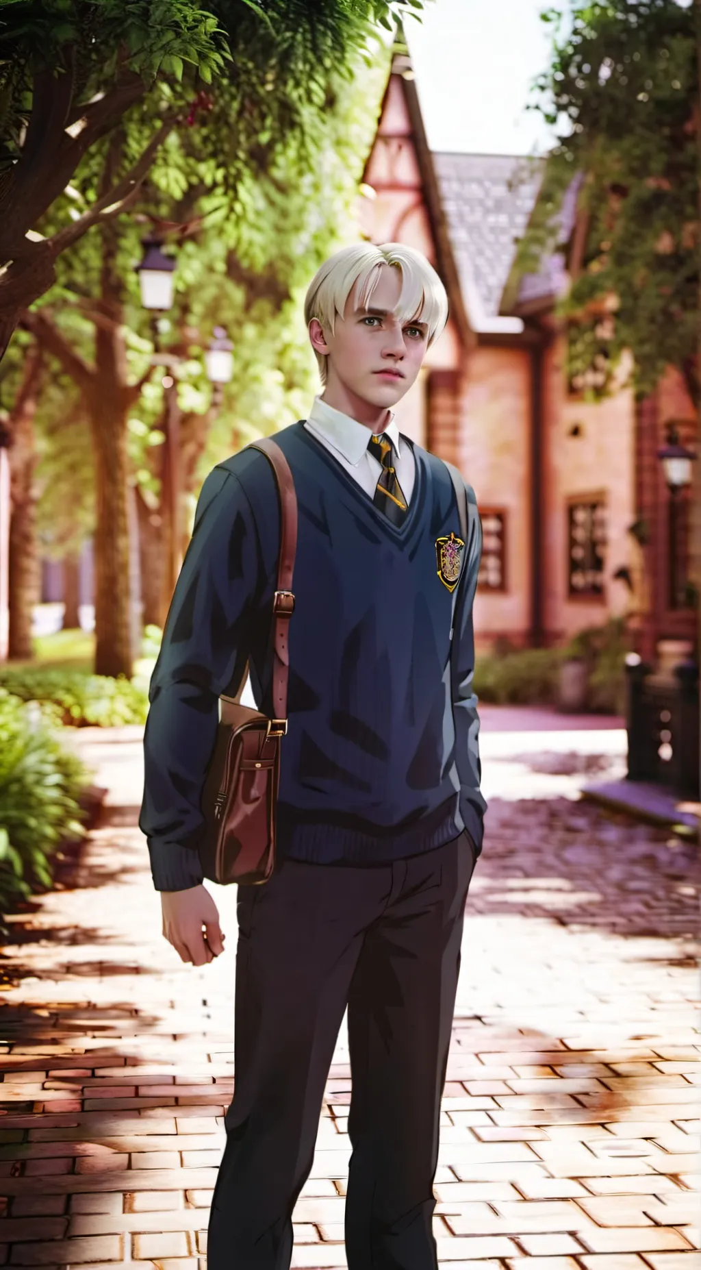 ai character: Draco  background