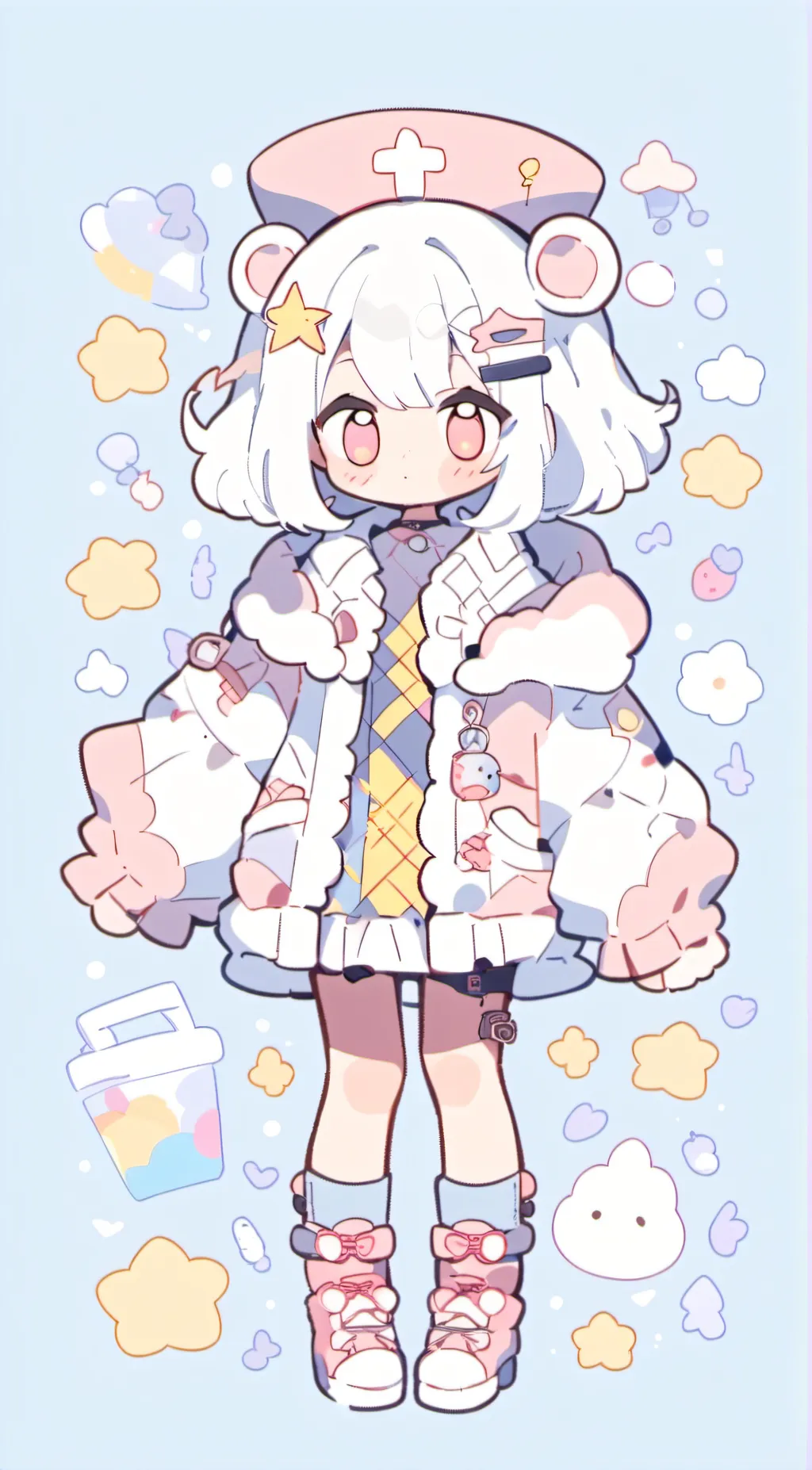 ai character: Oha booga background