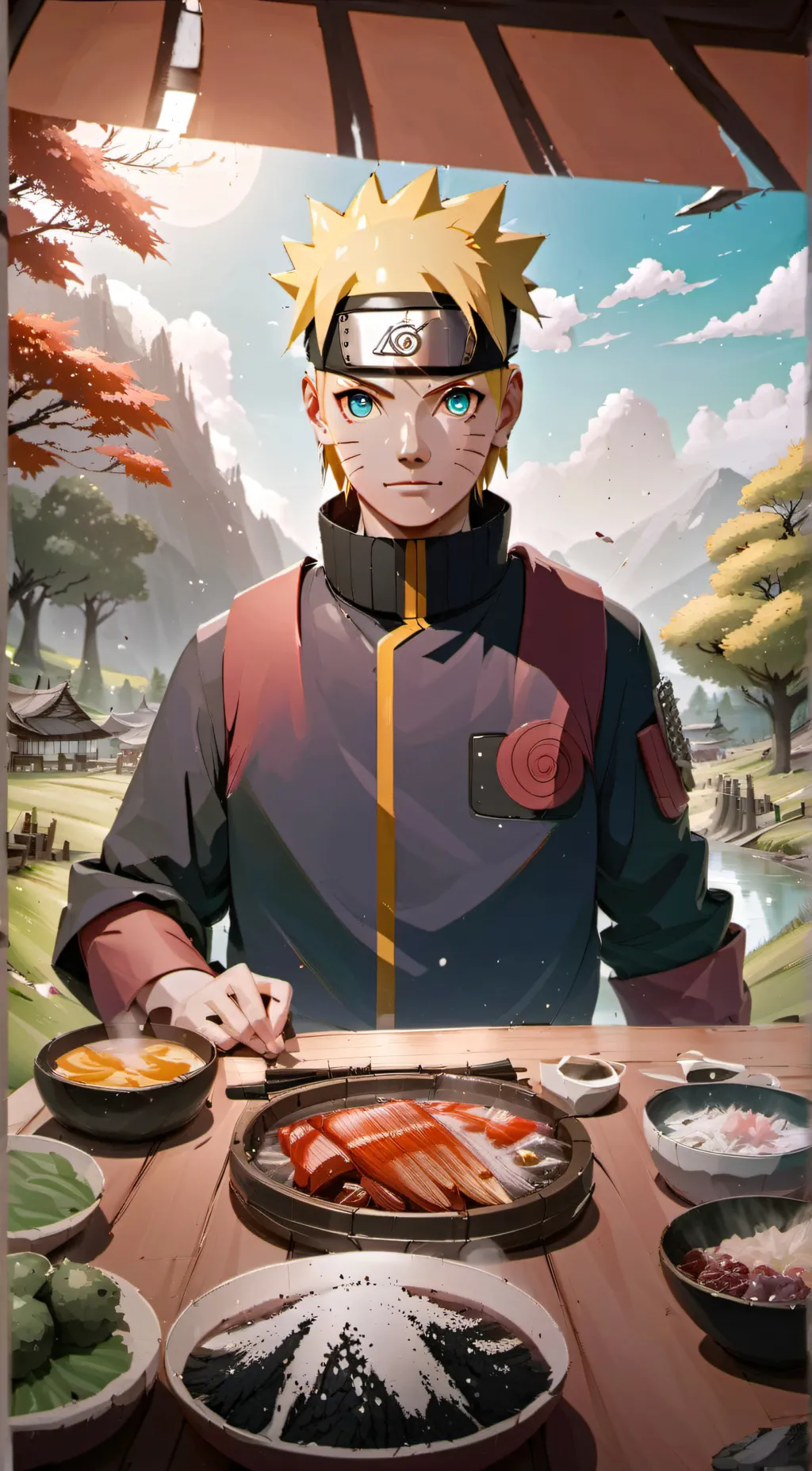 ai character: team 7 background