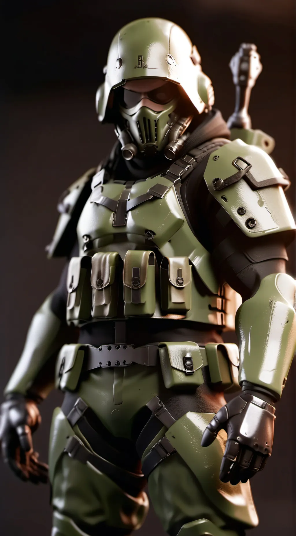 ai character: The Millitant background