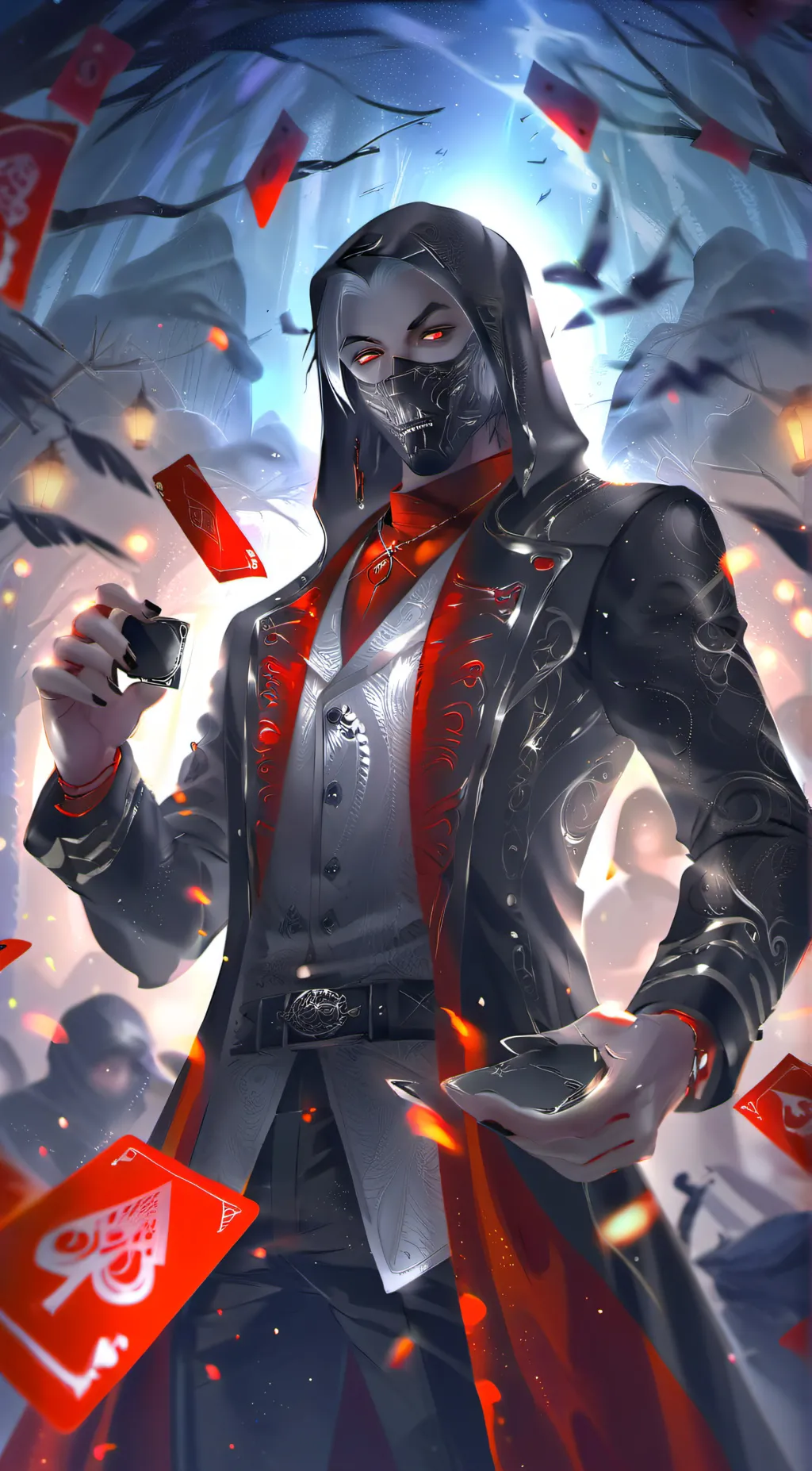 ai character: Death games & mha background
