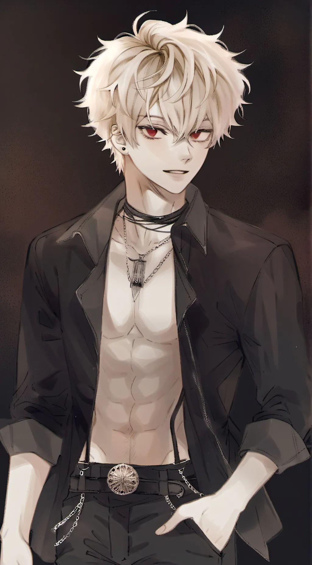 ai character: wolfBakugo/Kacchan background