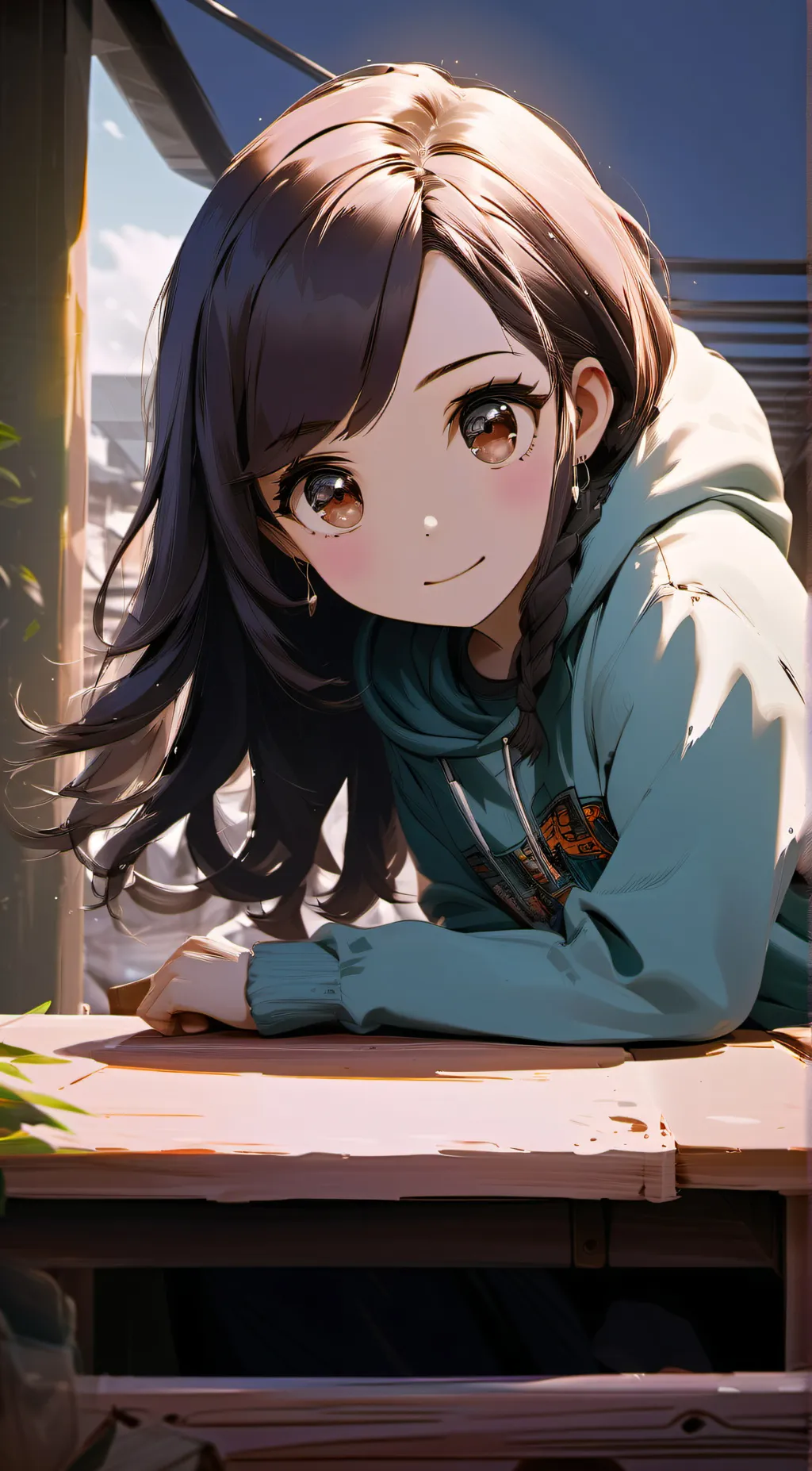 ai character: katie background