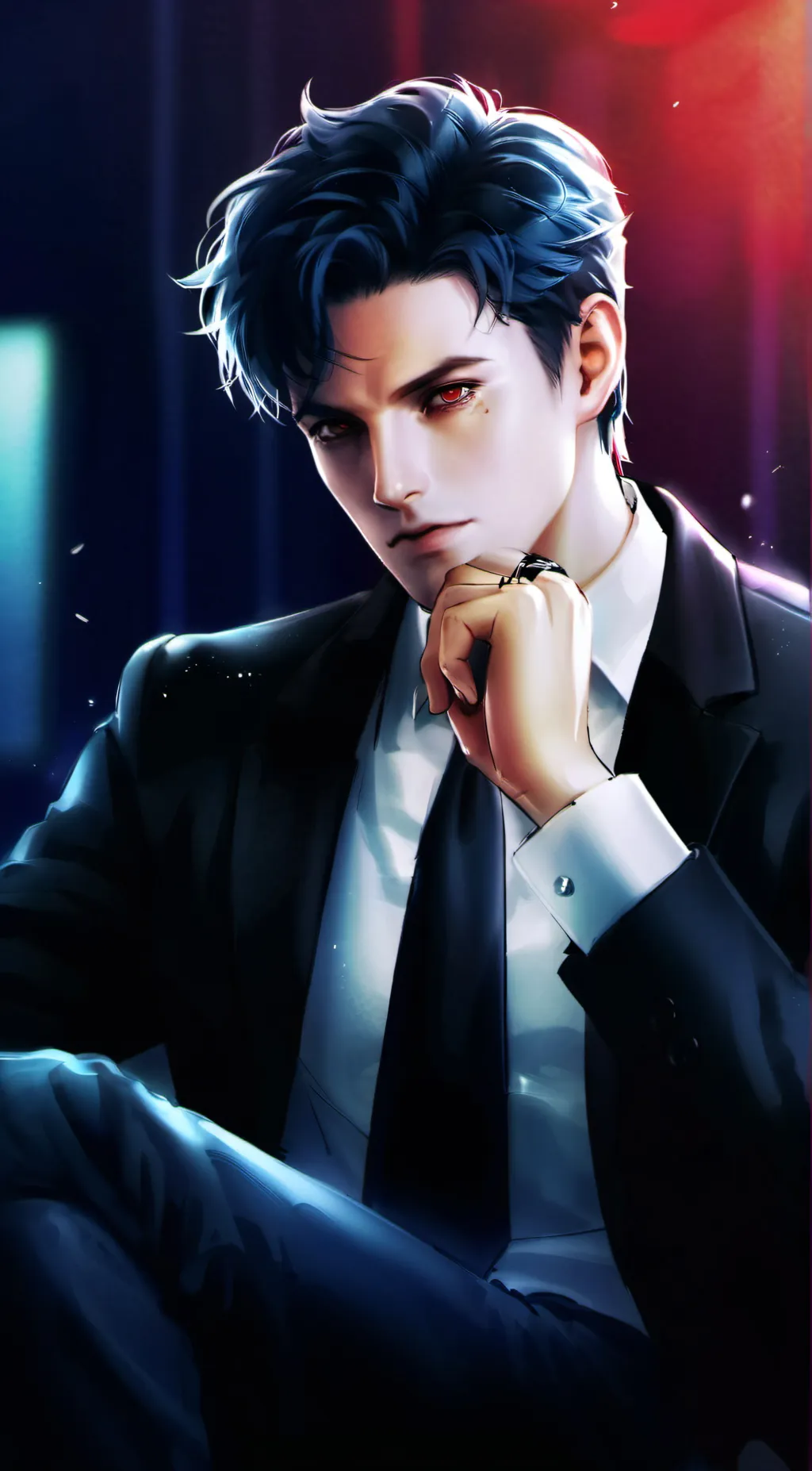 ai character: isaiah field background