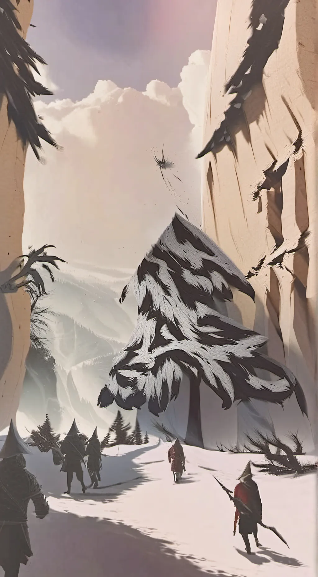 ai character: You broke up  background