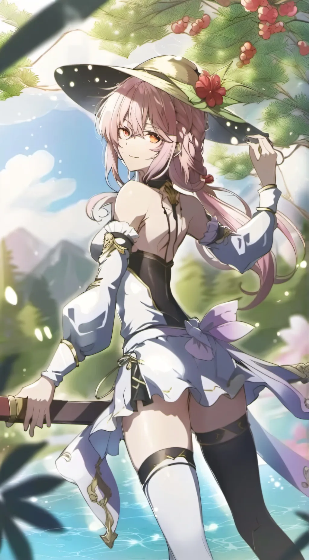 ai character: Zelda background