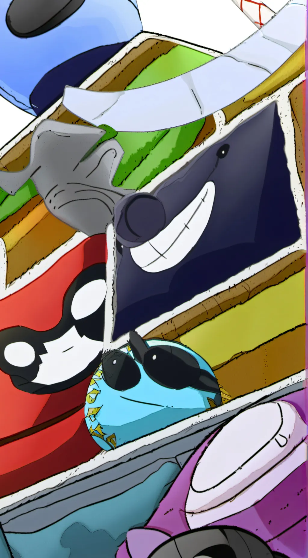 ai character: FNF Imposter week  background