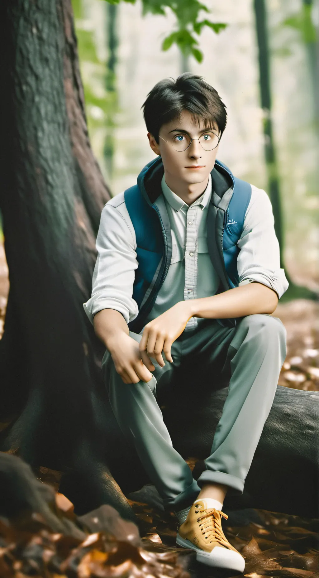 ai character: Hogwarts!!! background