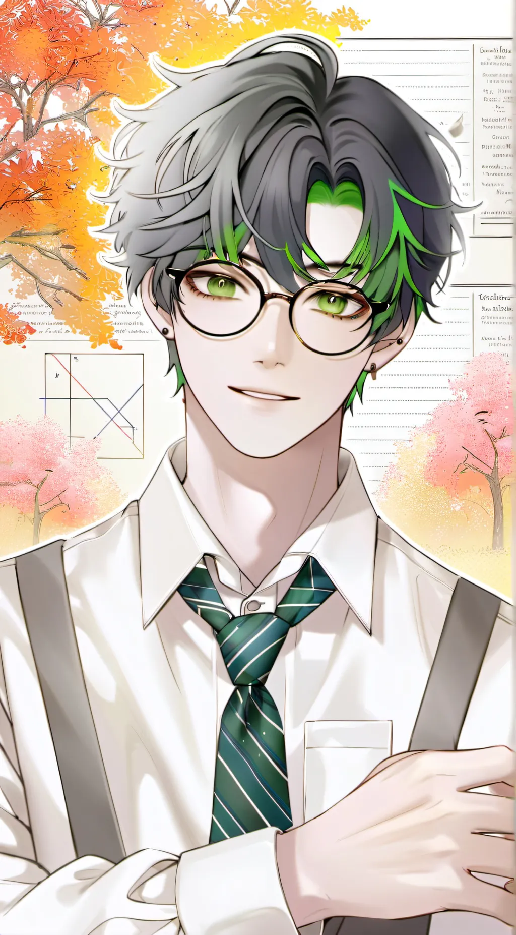 ai character: Izuku Midoriya background