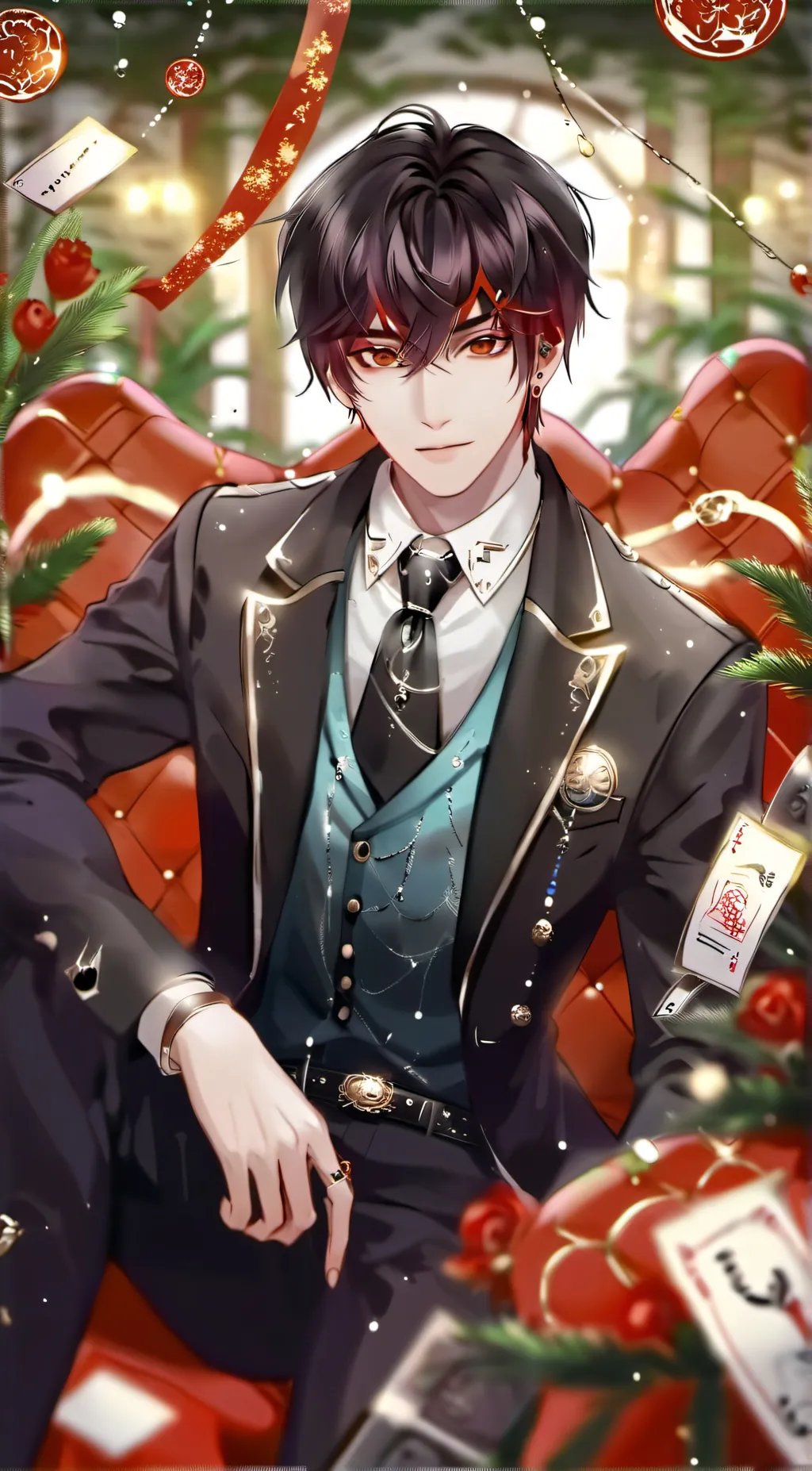 ai character: Theo background
