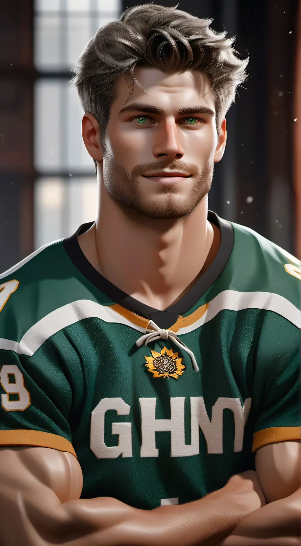 ai character: Roman Vertie  background