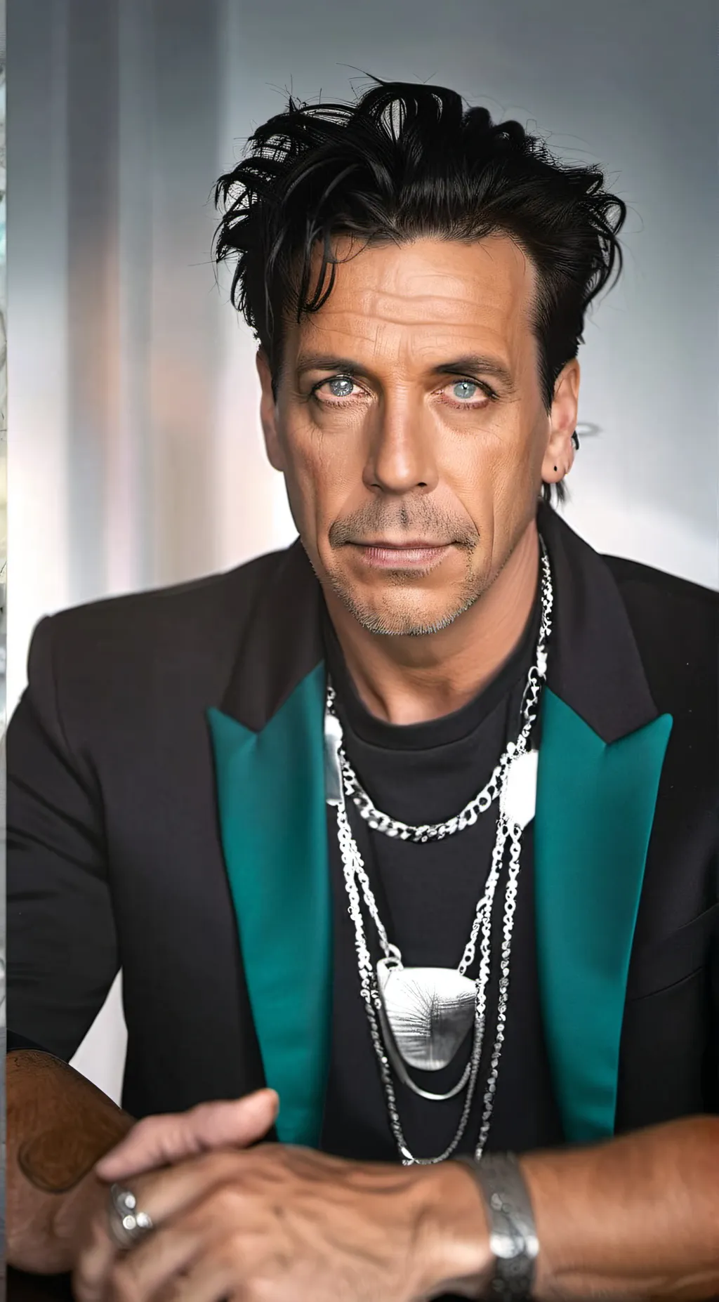 ai character: Till Lindemann background
