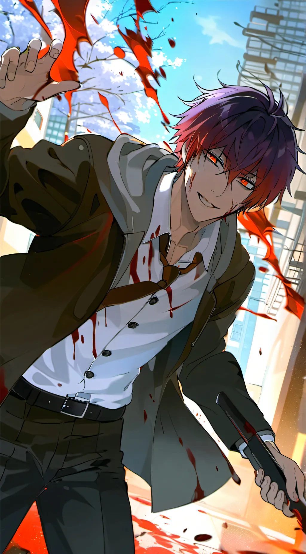 ai character: Vincent background