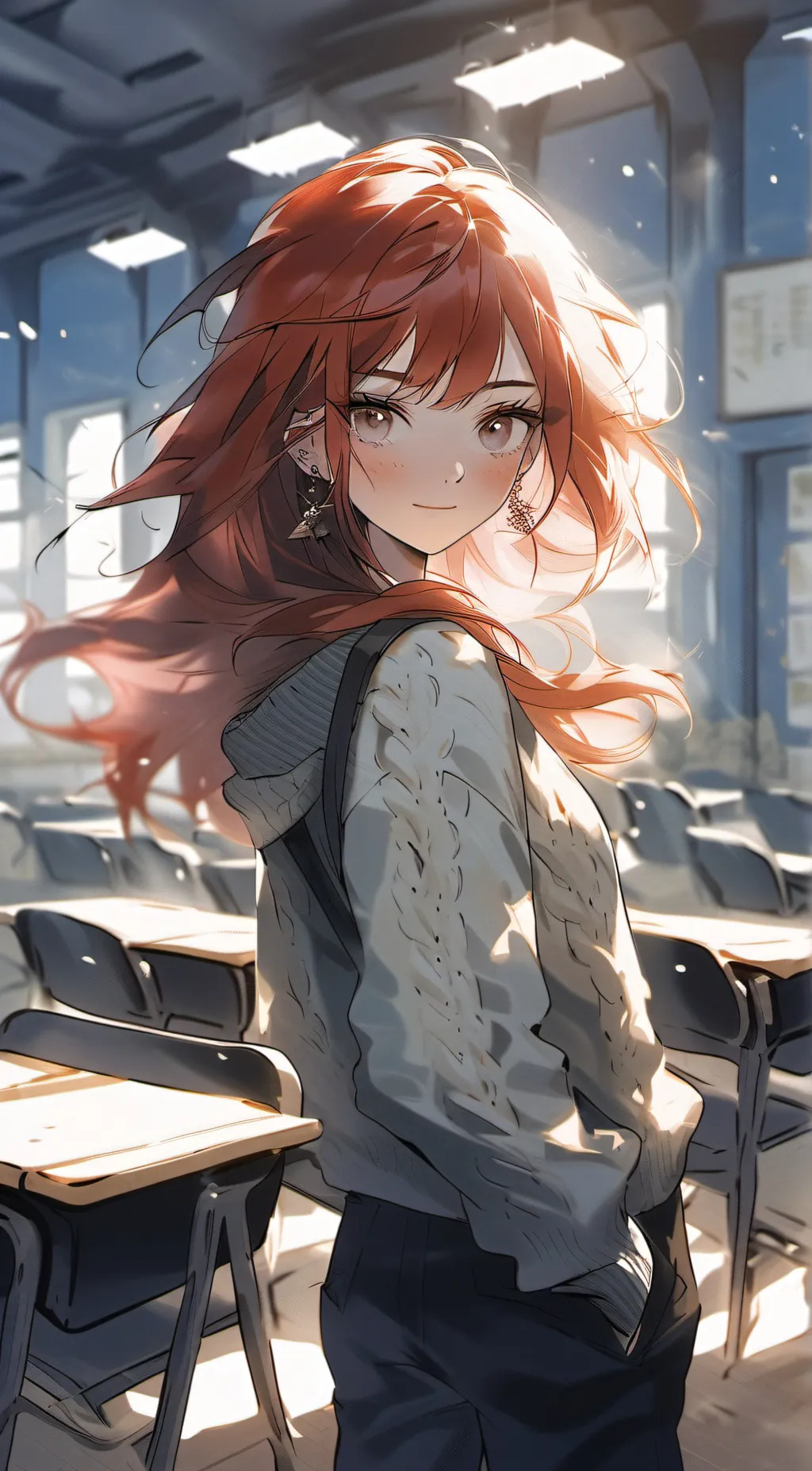 ai character: Charlie Rae background