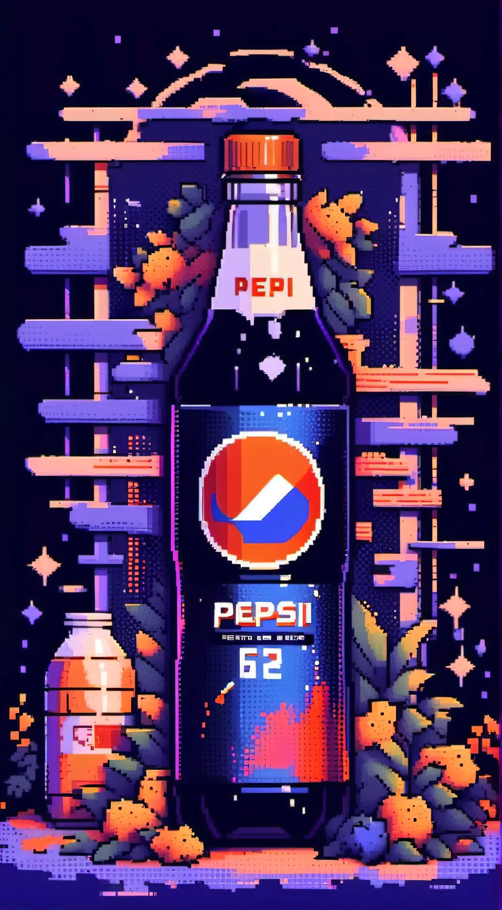 ai character: Pepsi gangster background
