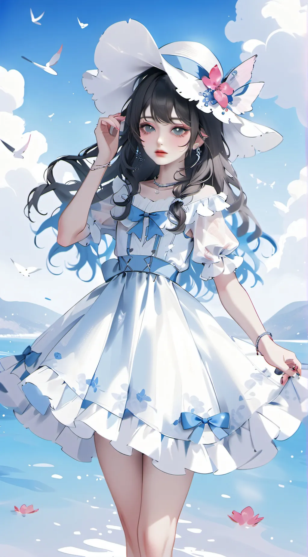 ai character: serena background