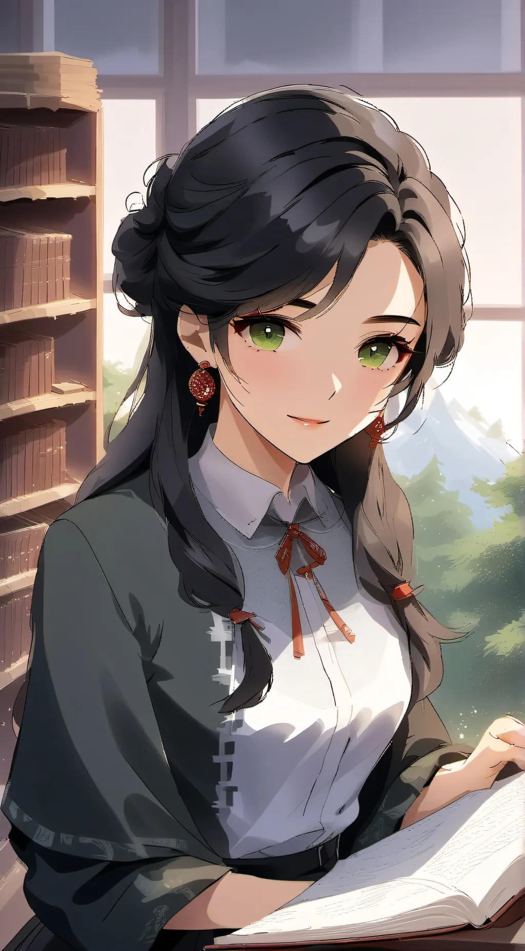 ai character: Mikha background