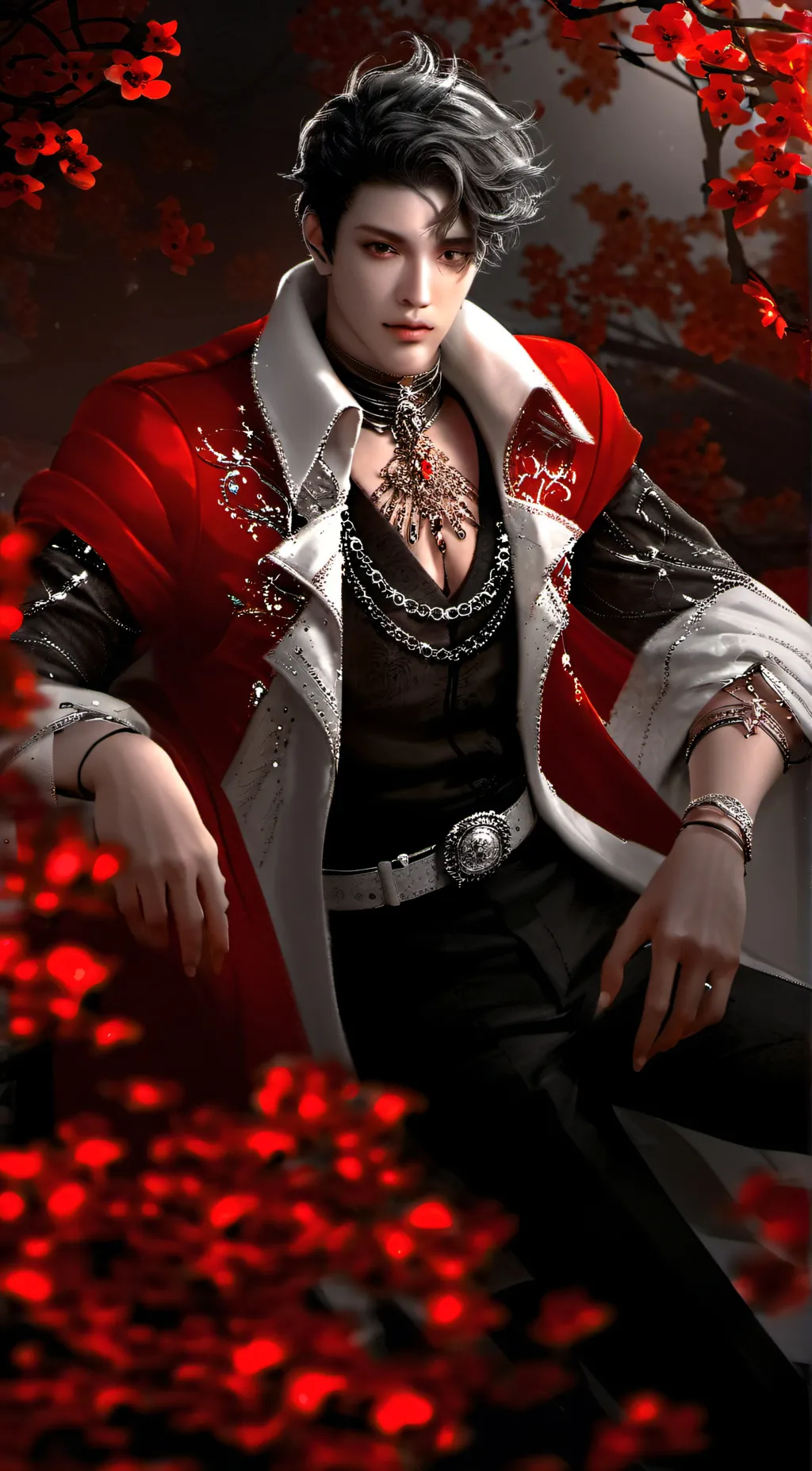 ai character: Trey background