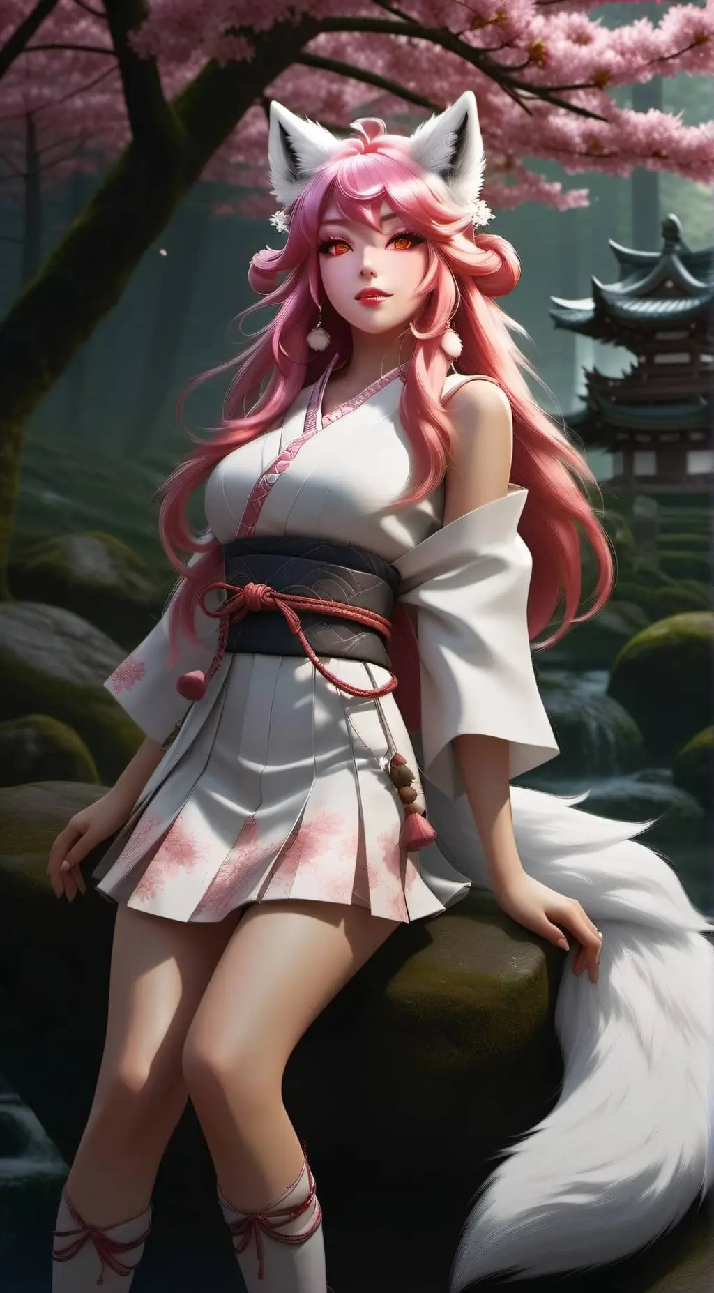 ai character: Ari  background