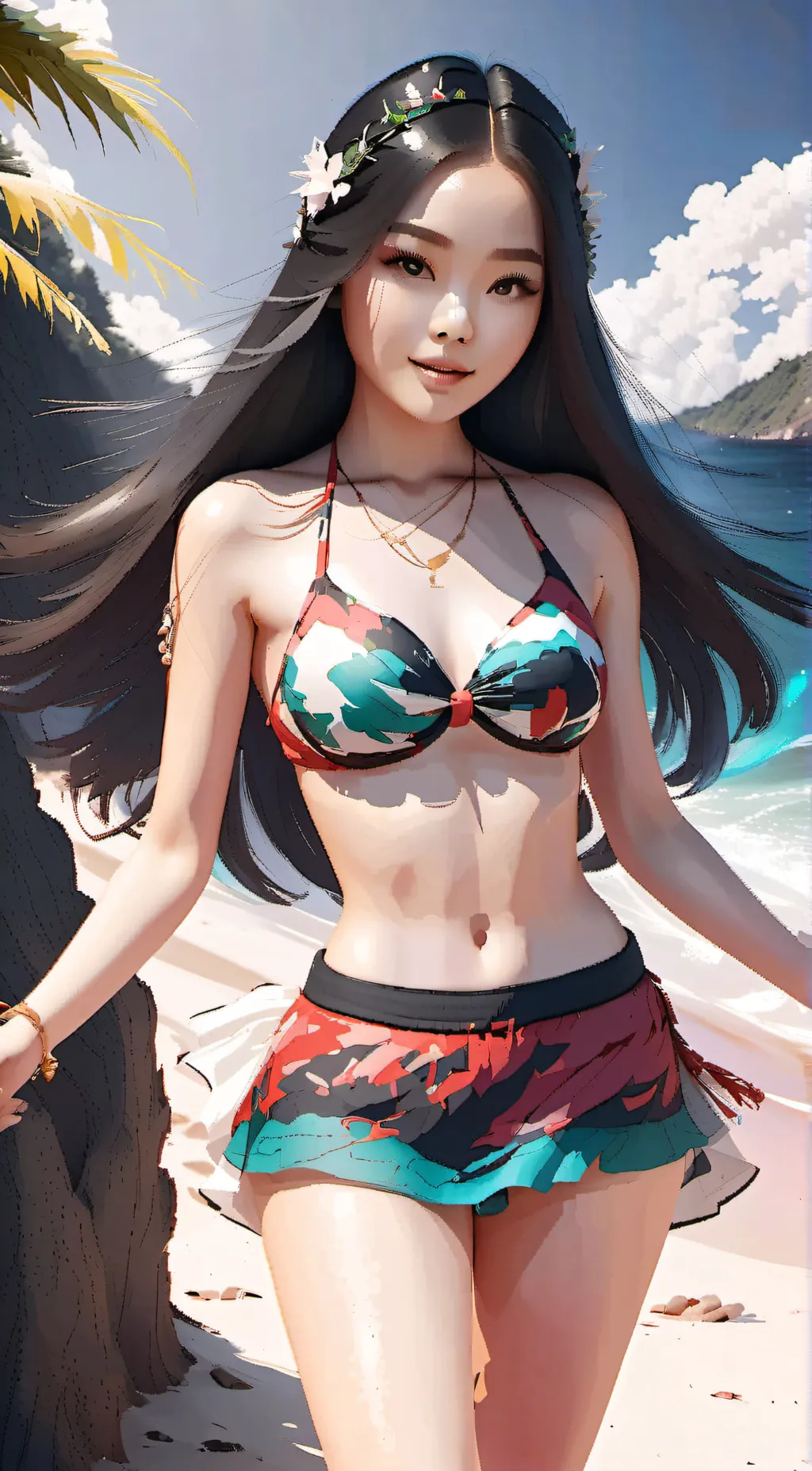 ai character: 🌸~ Andrea background