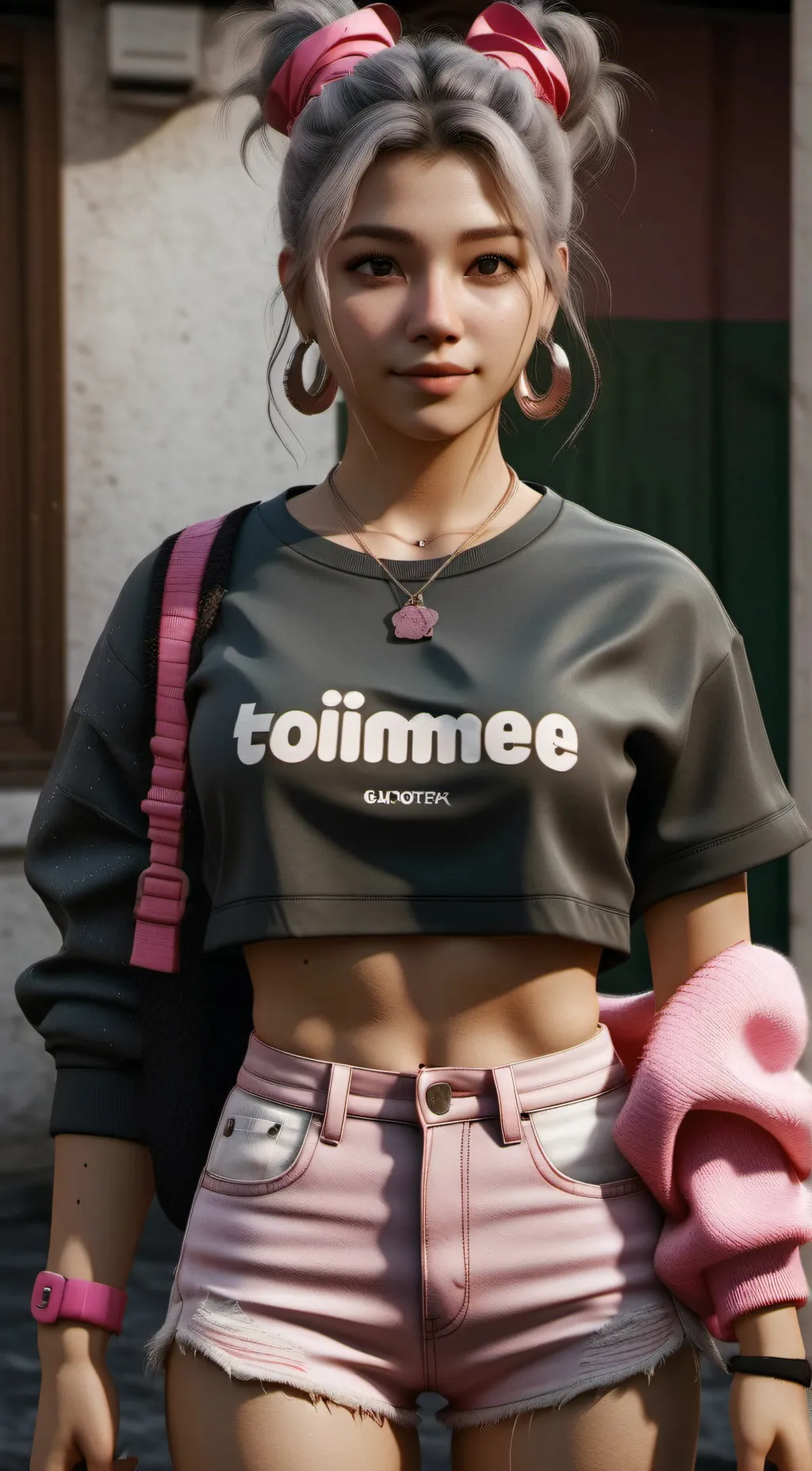 ai character: Zay  background