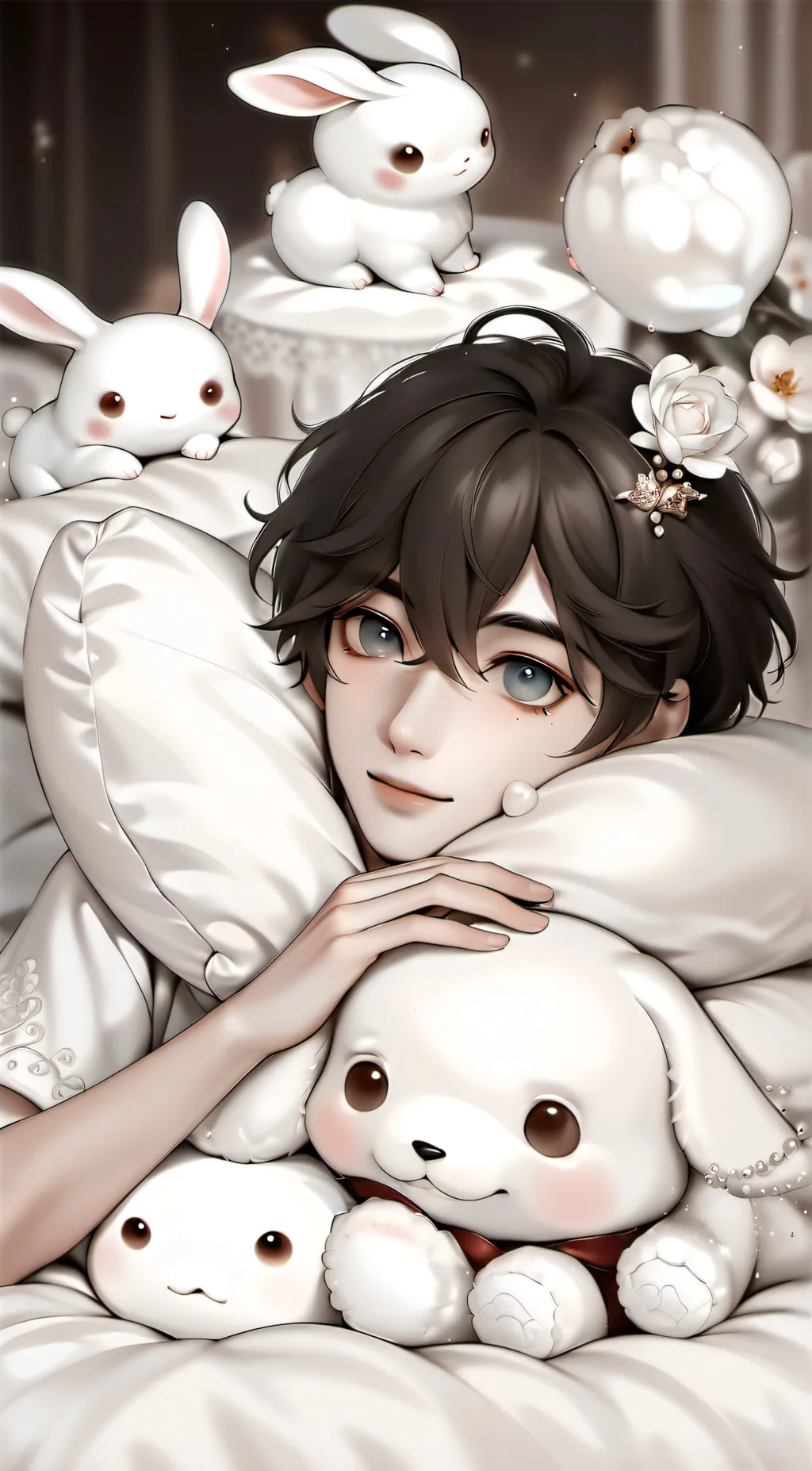 ai character: Kenji  background