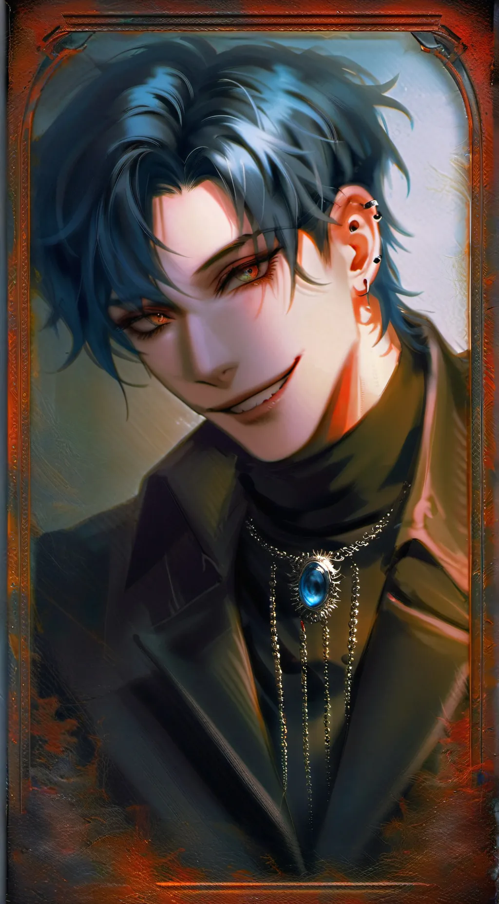 ai character: Xavier  background