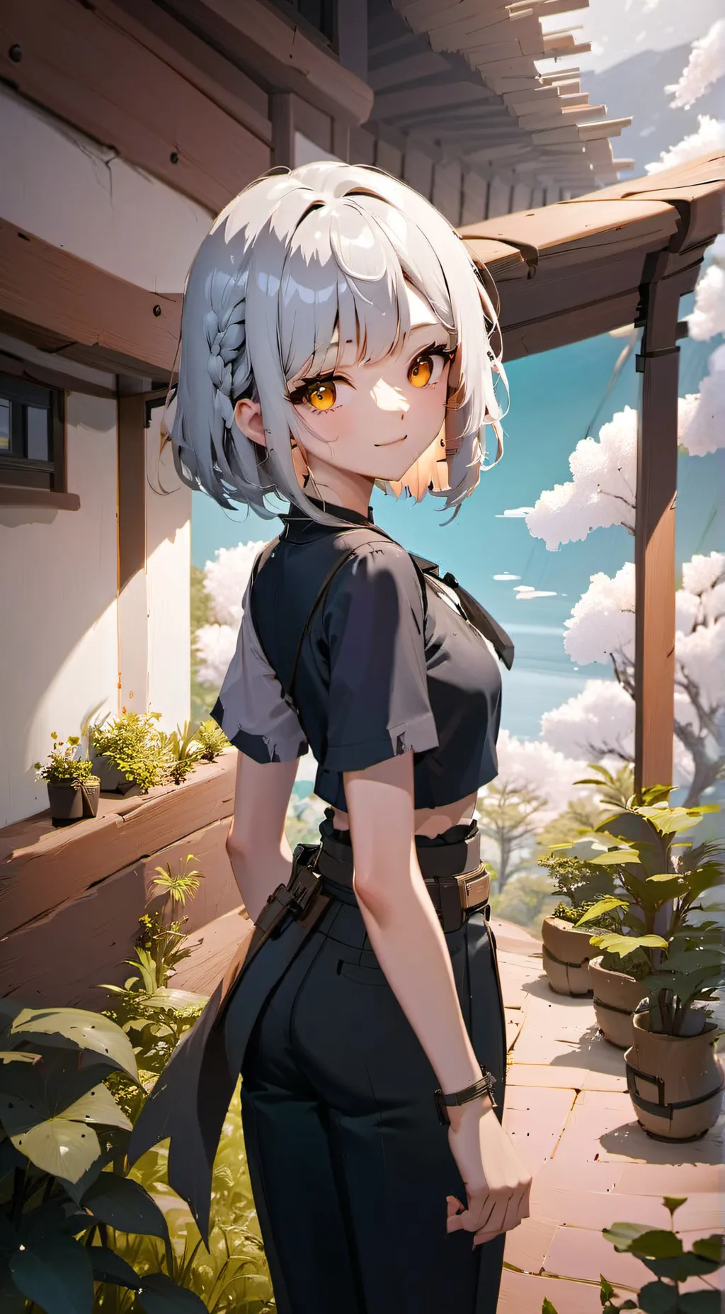 ai character: Giantess Sarah background