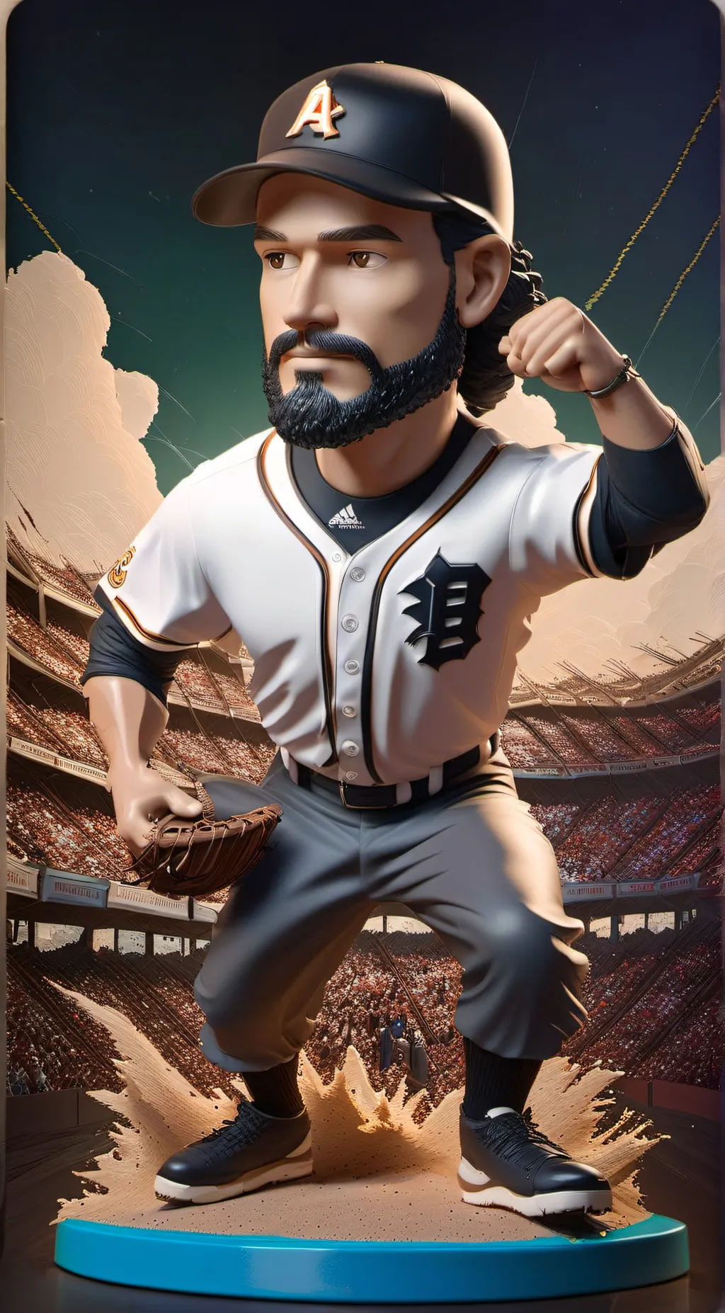ai character: Bobblehead 2.0  background
