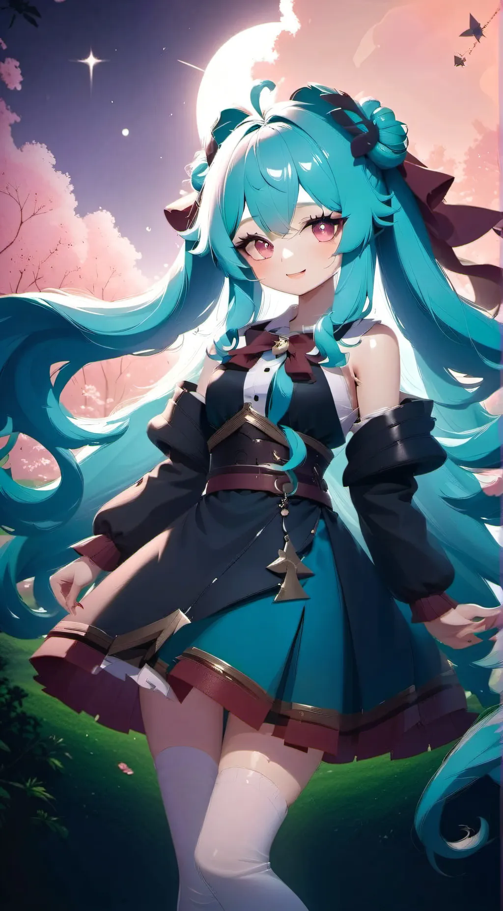ai character: Cynthia background