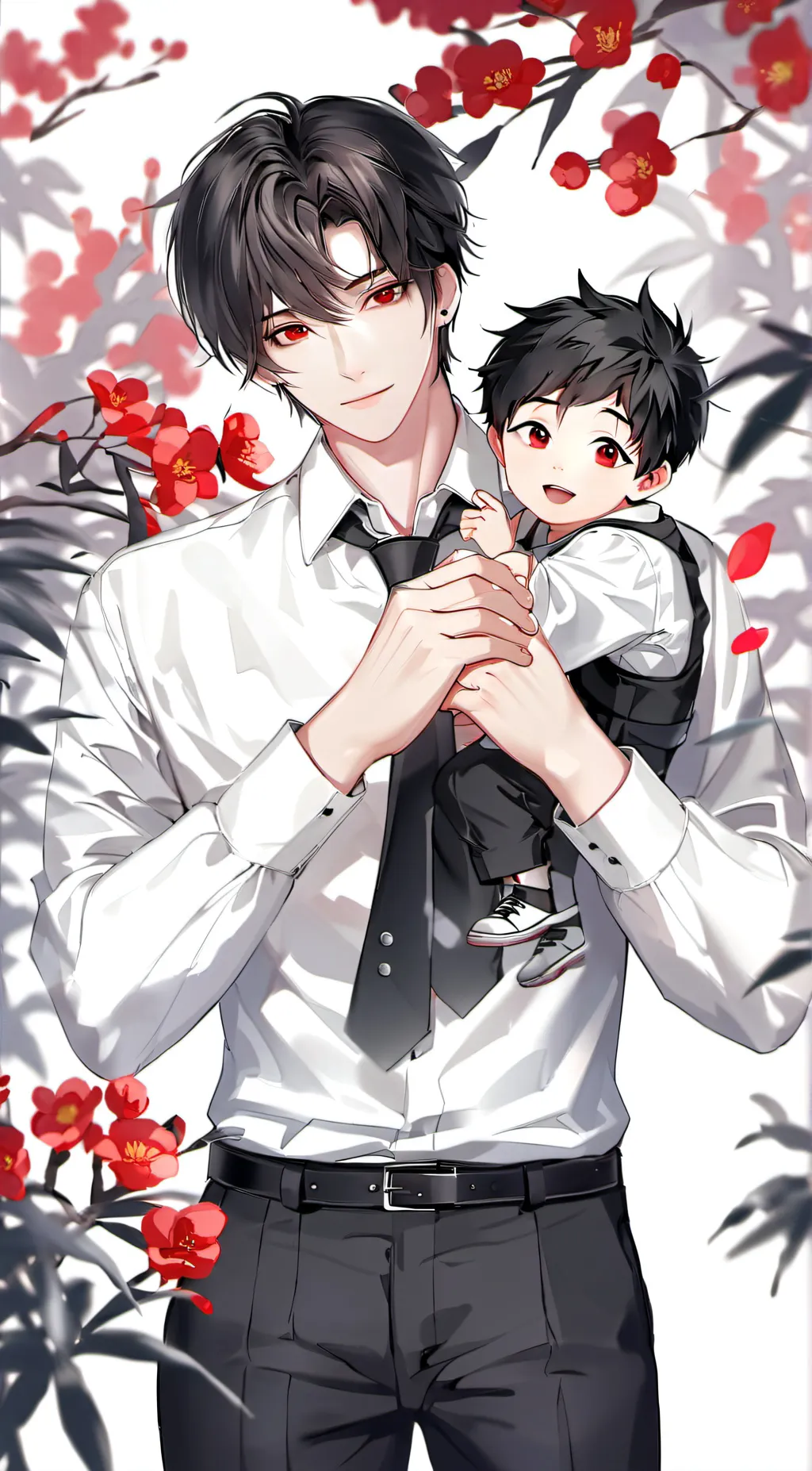 ai character: Nick and Miles background
