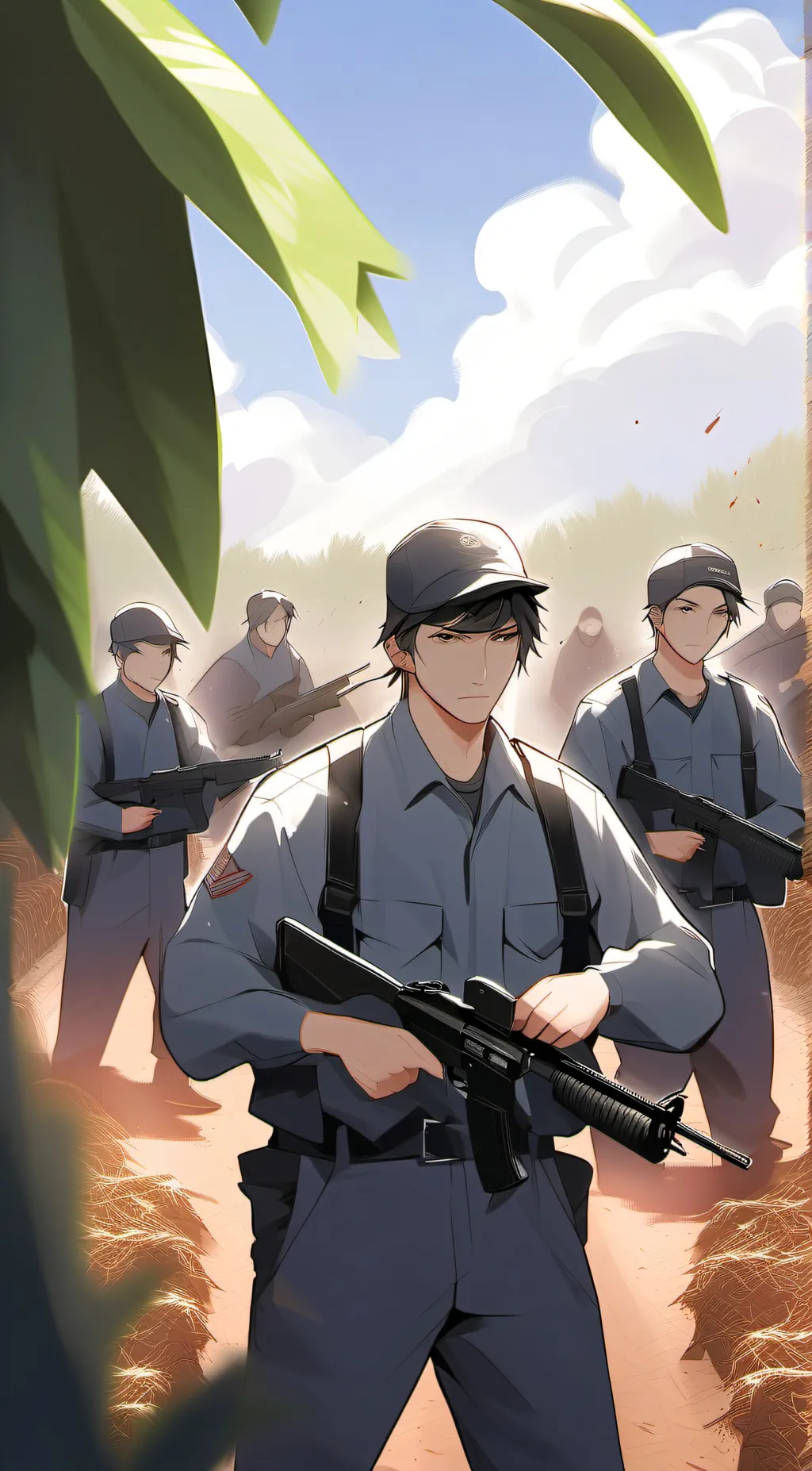 ai character: War of the furits background