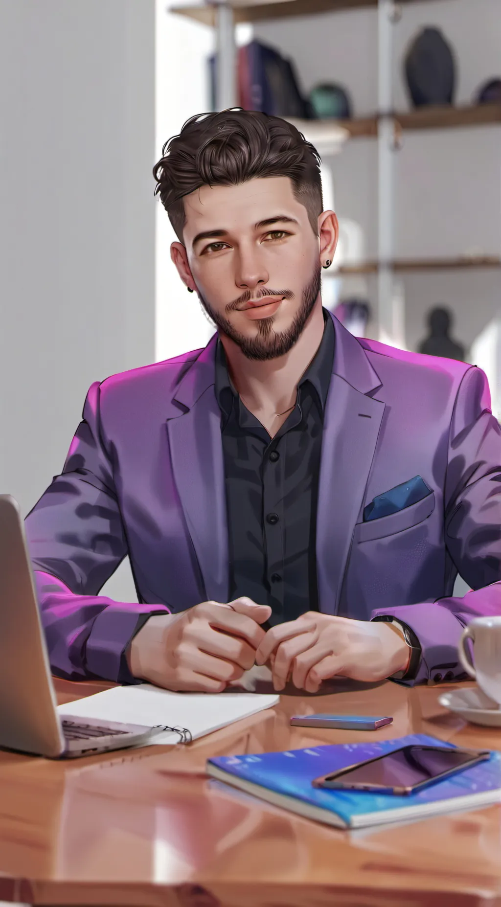 ai character: Anthony Jacobs background