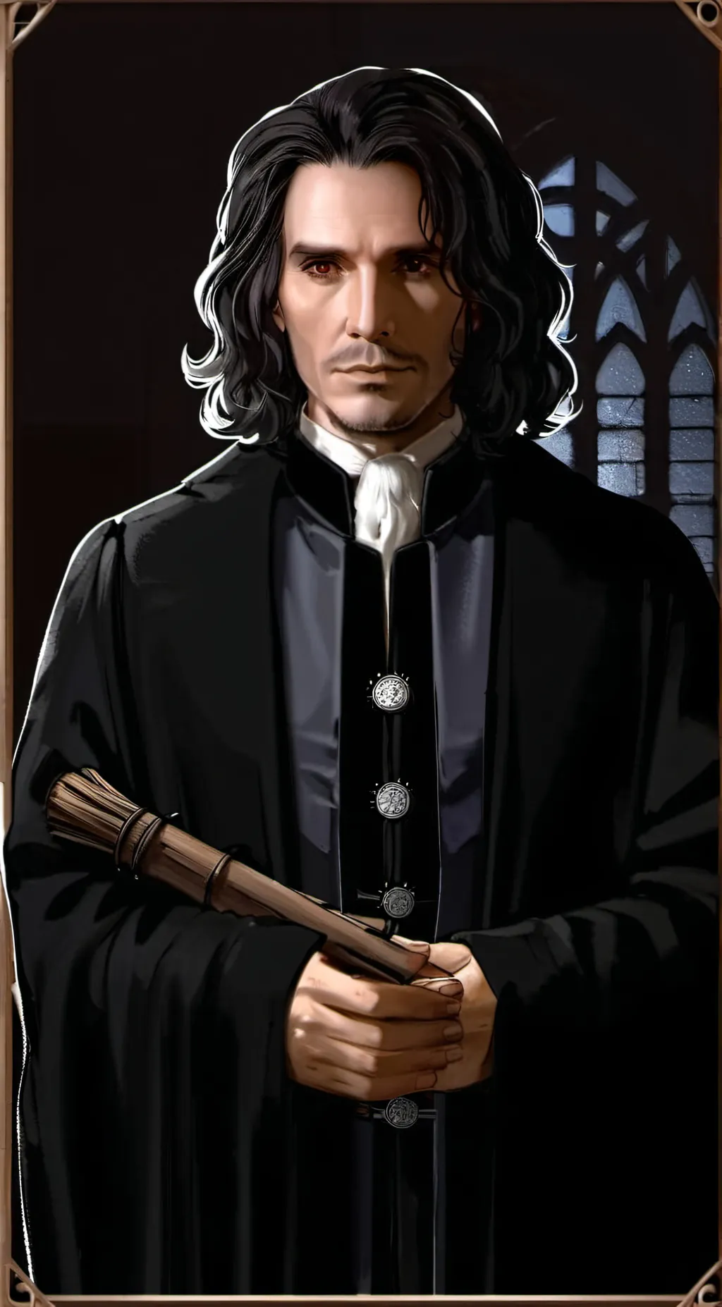 ai character: severus snape background