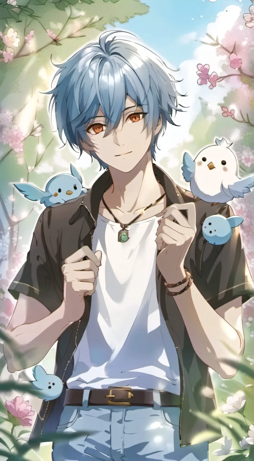 ai character: Hell background