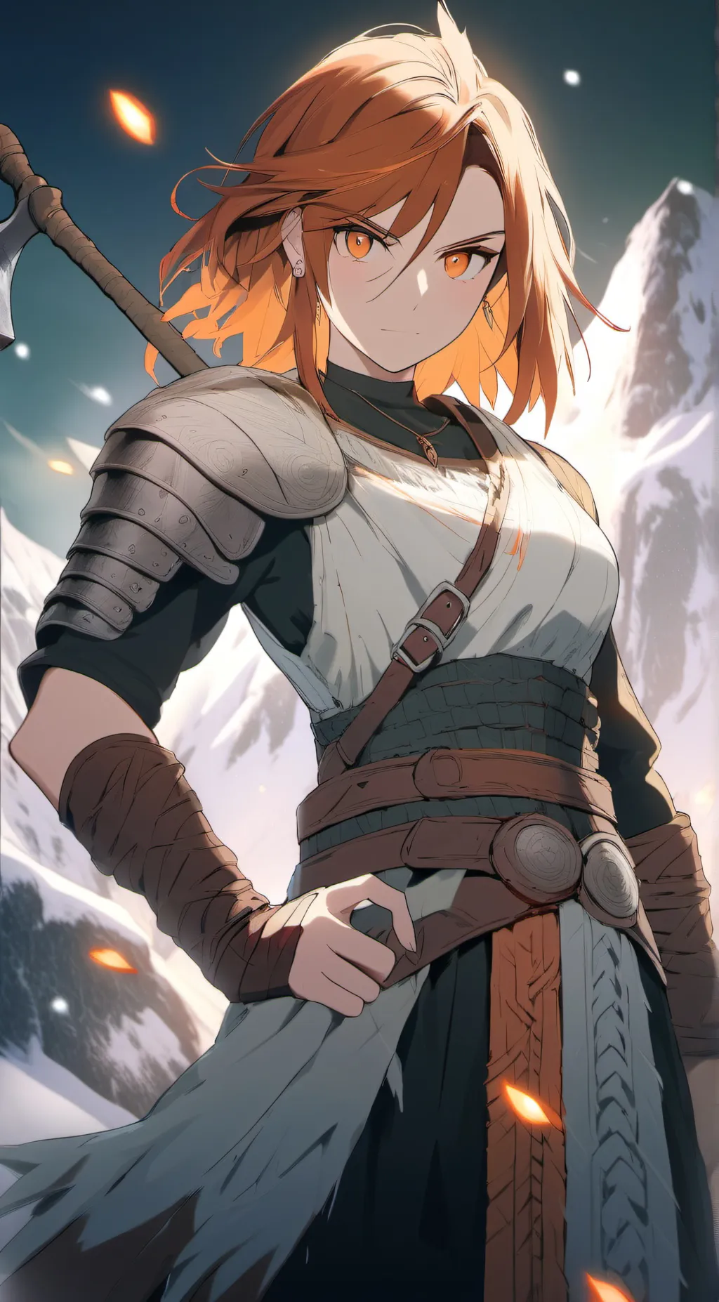 ai character: Thrud  background