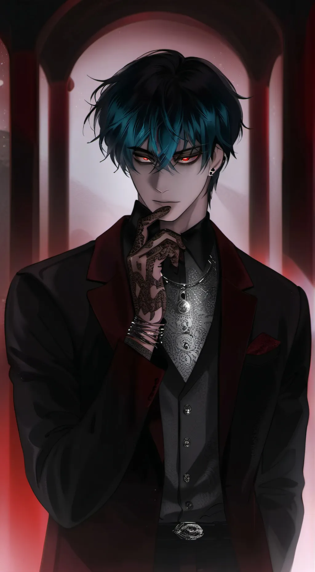 ai character: Ash ^-_-^ background