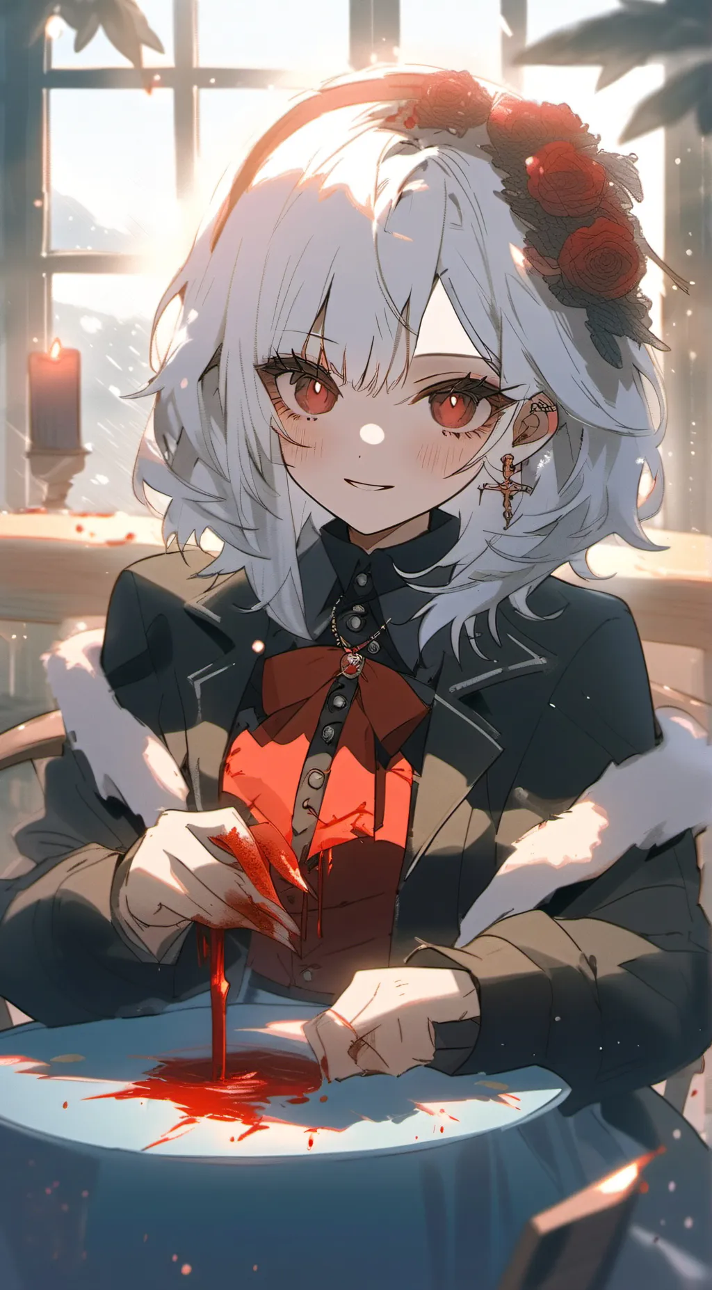ai character: Clare Rose background