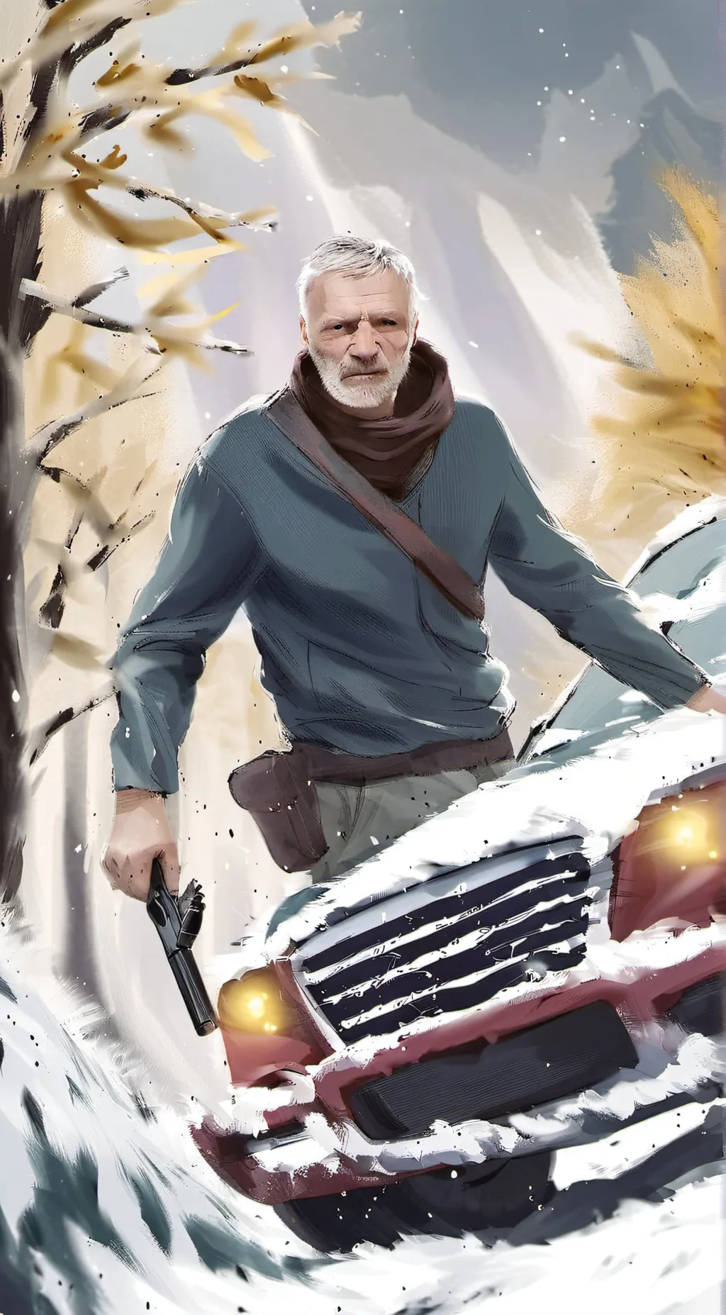 ai character: Kidnapper/ George background