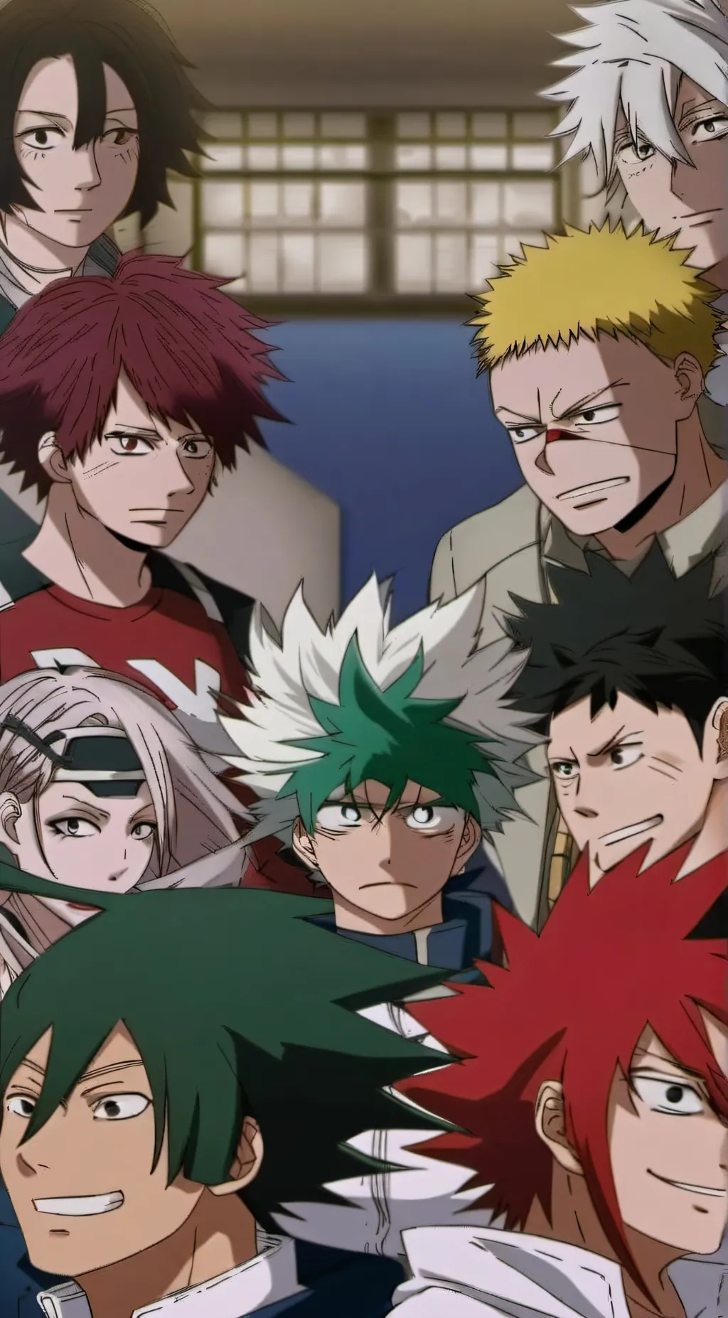 ai character:  mha background