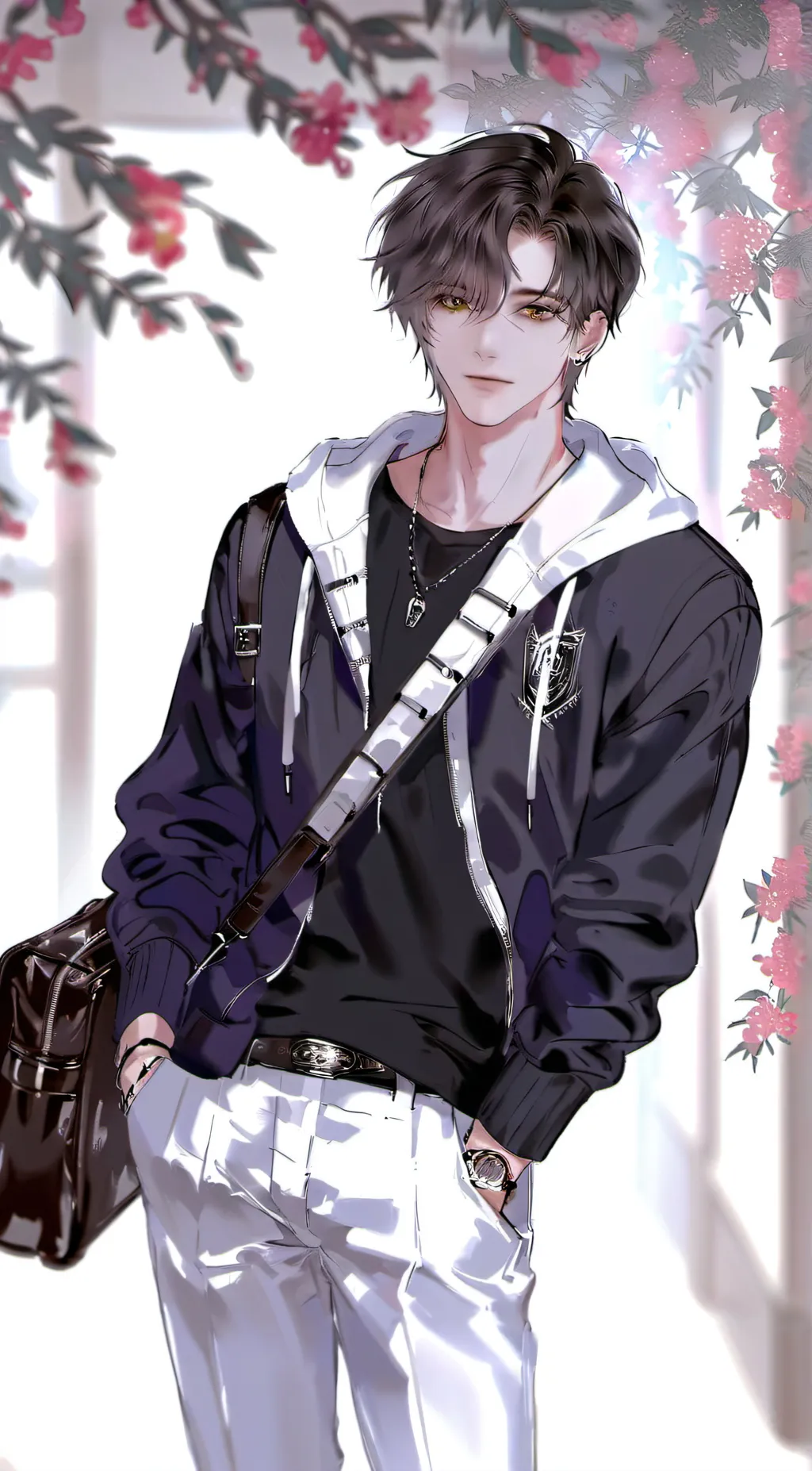 ai character: Silent Mysery background